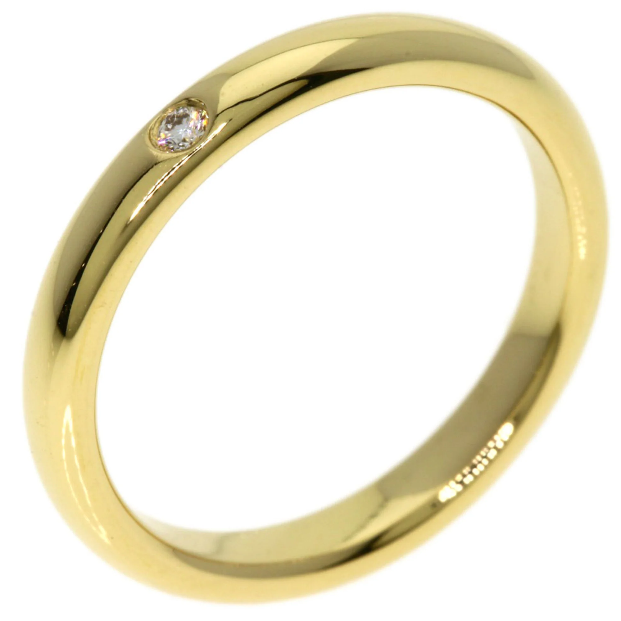 Ring 18K Yellow Gold with Diamond - Image 2
