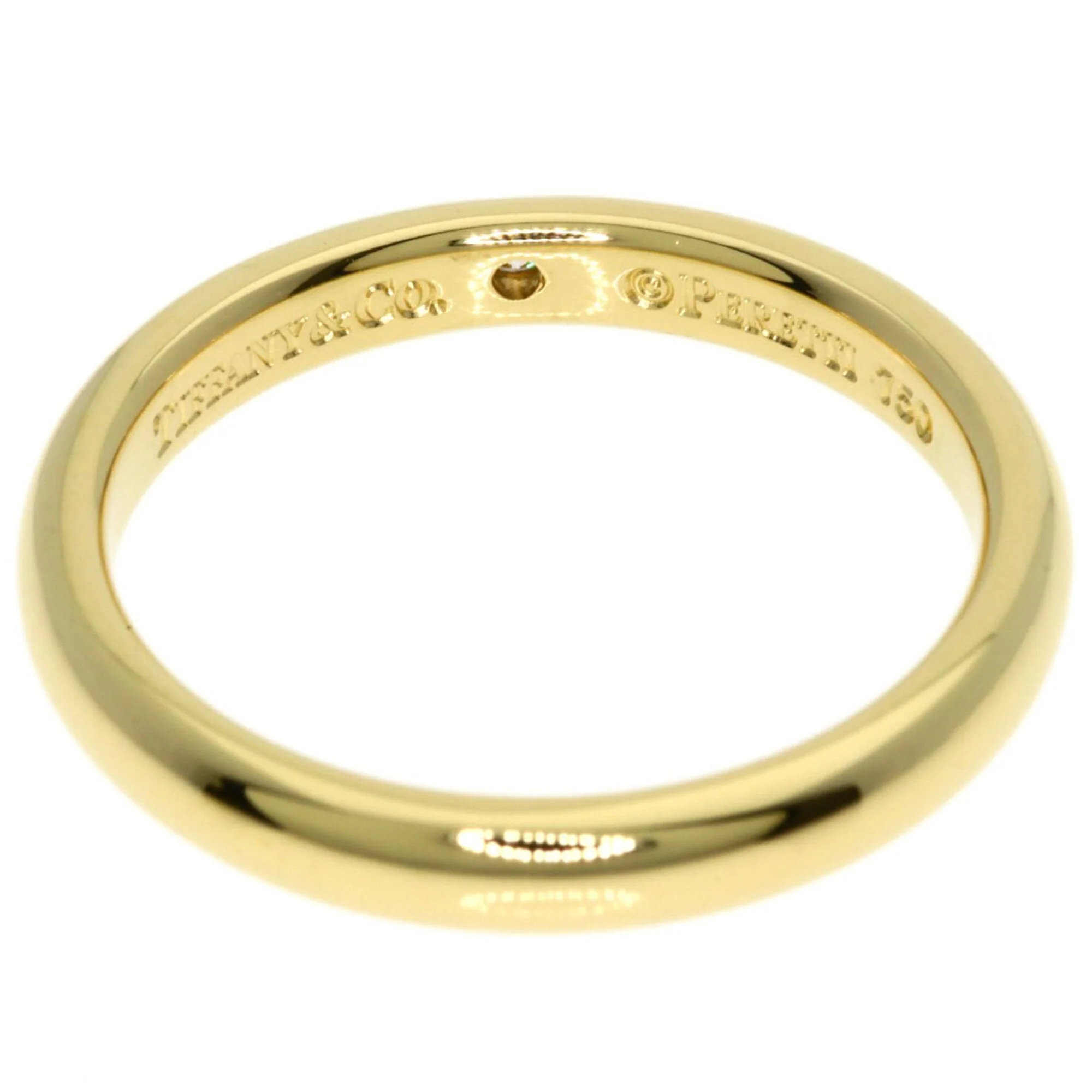 Ring 18K Yellow Gold with Diamond - Image 4