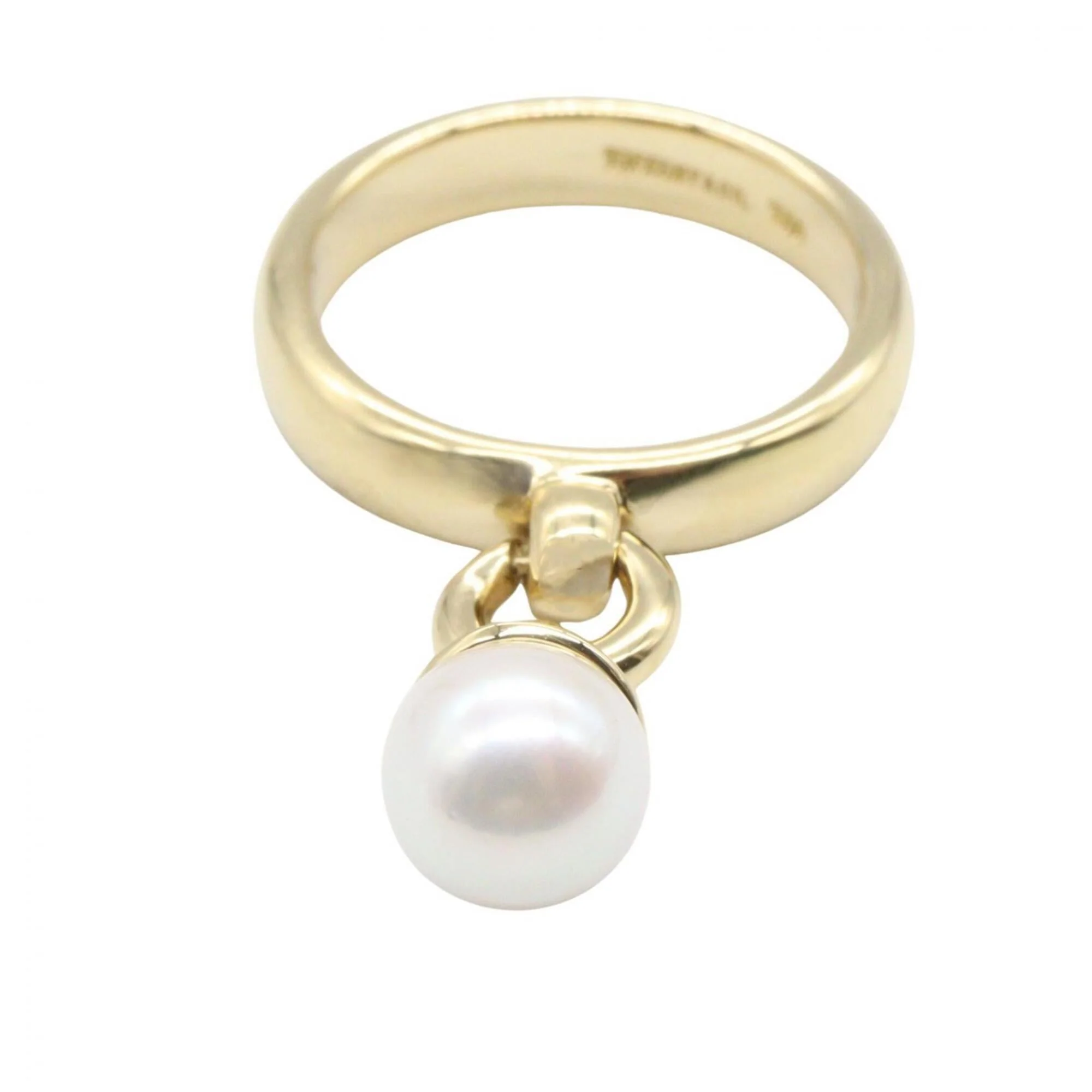 Ring 18K Yellow Gold With Pearl - Image 2