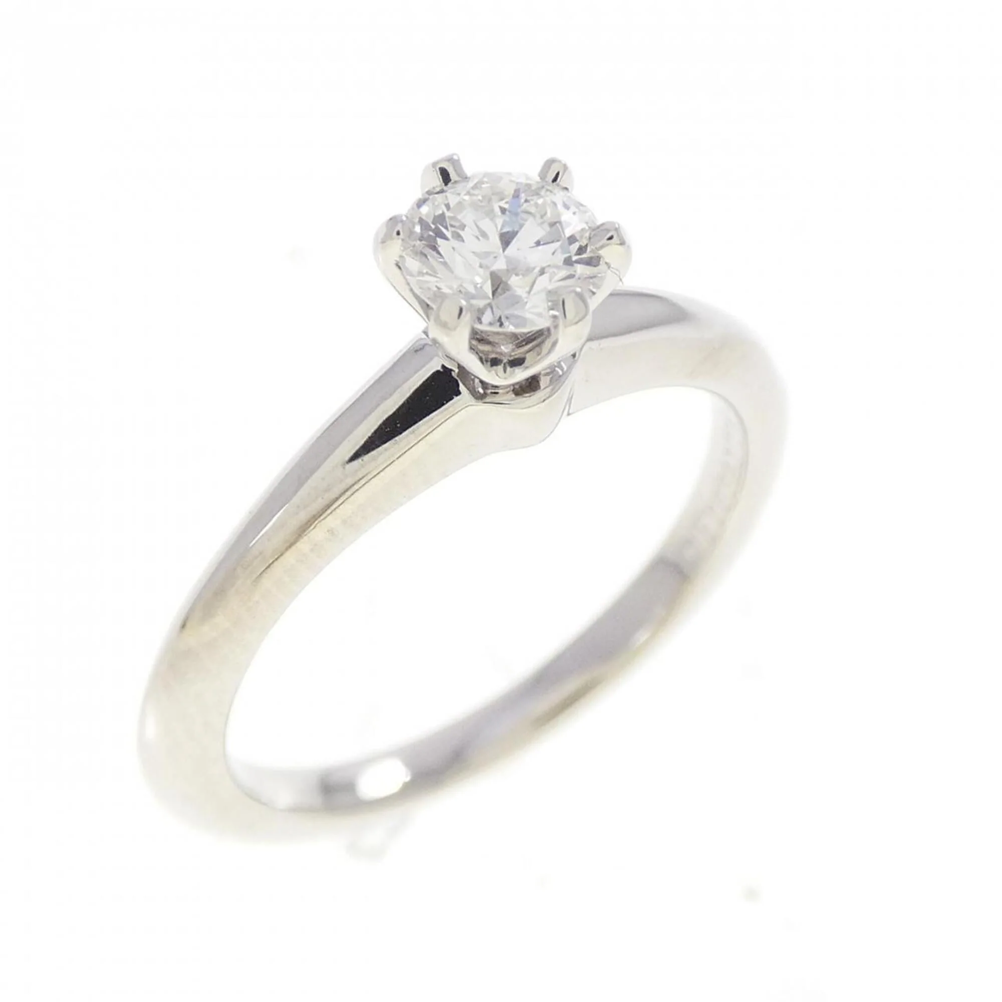 Ring Platinum with Diamond