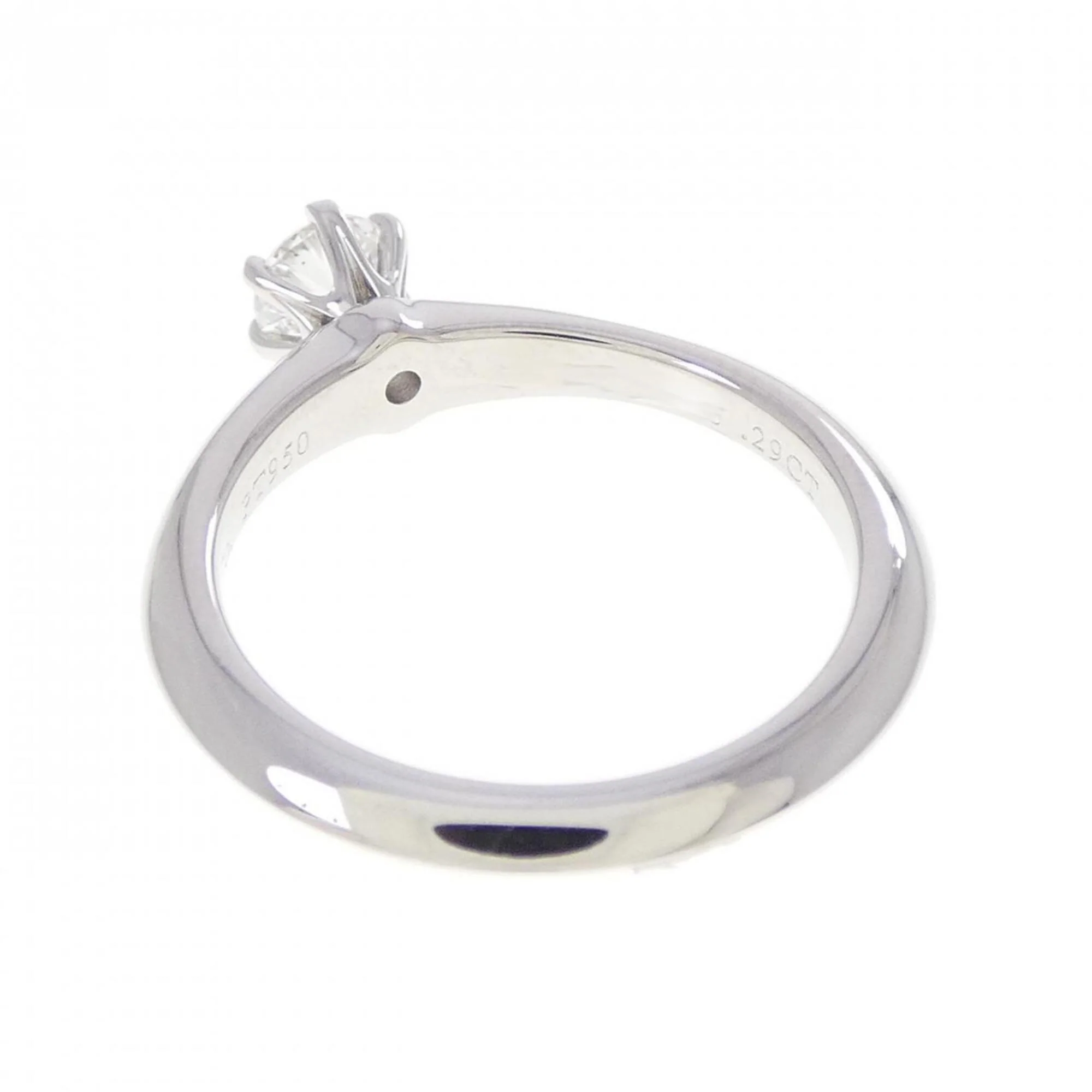 Ring Platinum with Diamond - Image 3