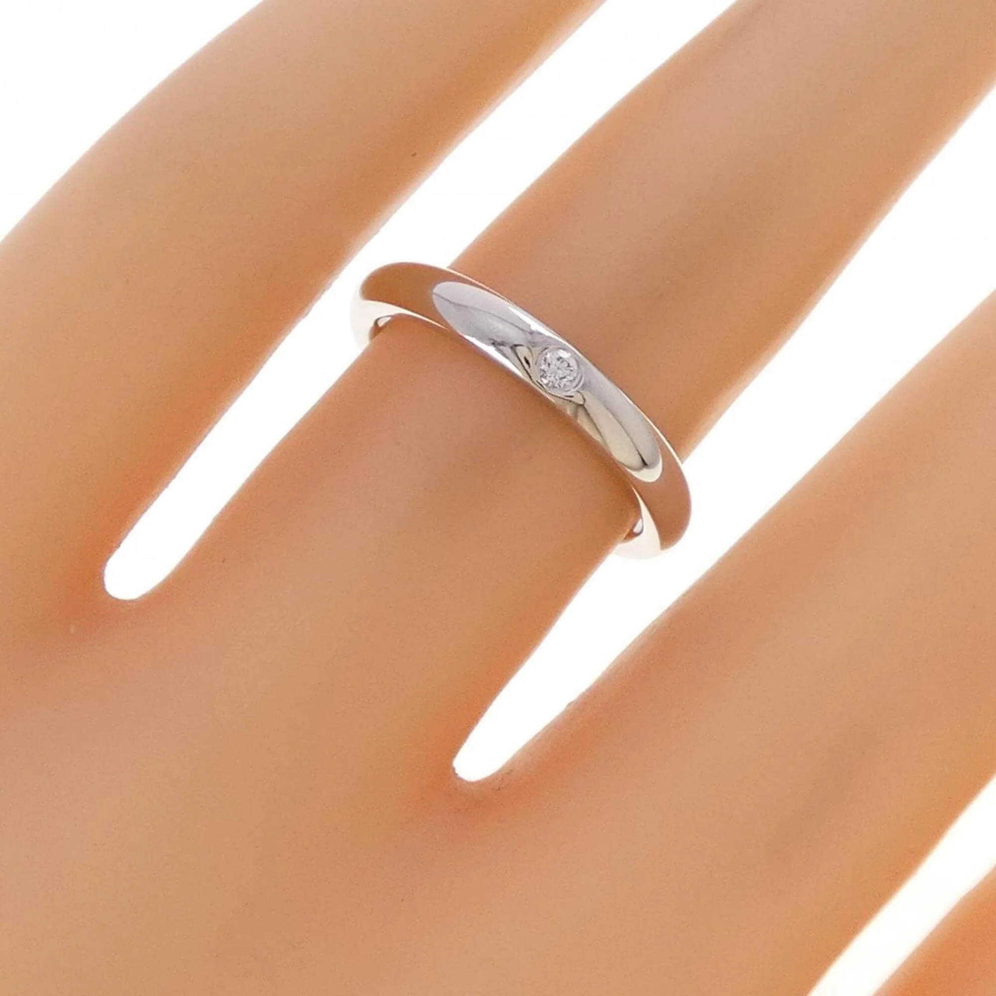 Ring Platinum with Diamond - Image 5