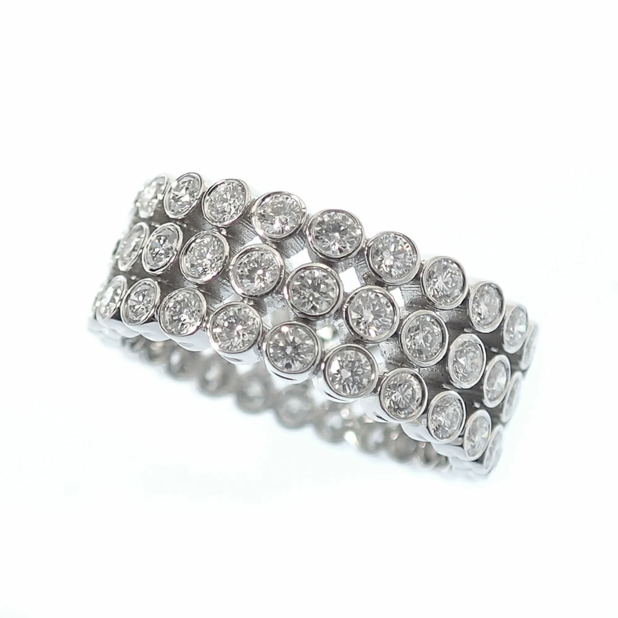 Ring Platinum with Diamond - Image 2