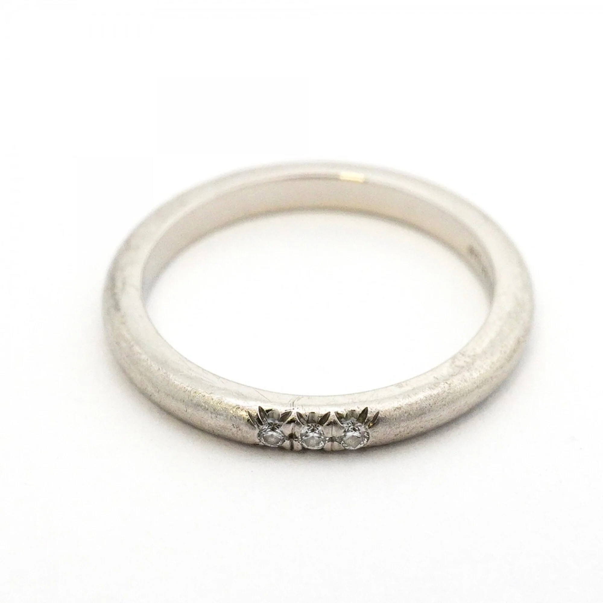 Ring Platinum with Diamond - Image 3