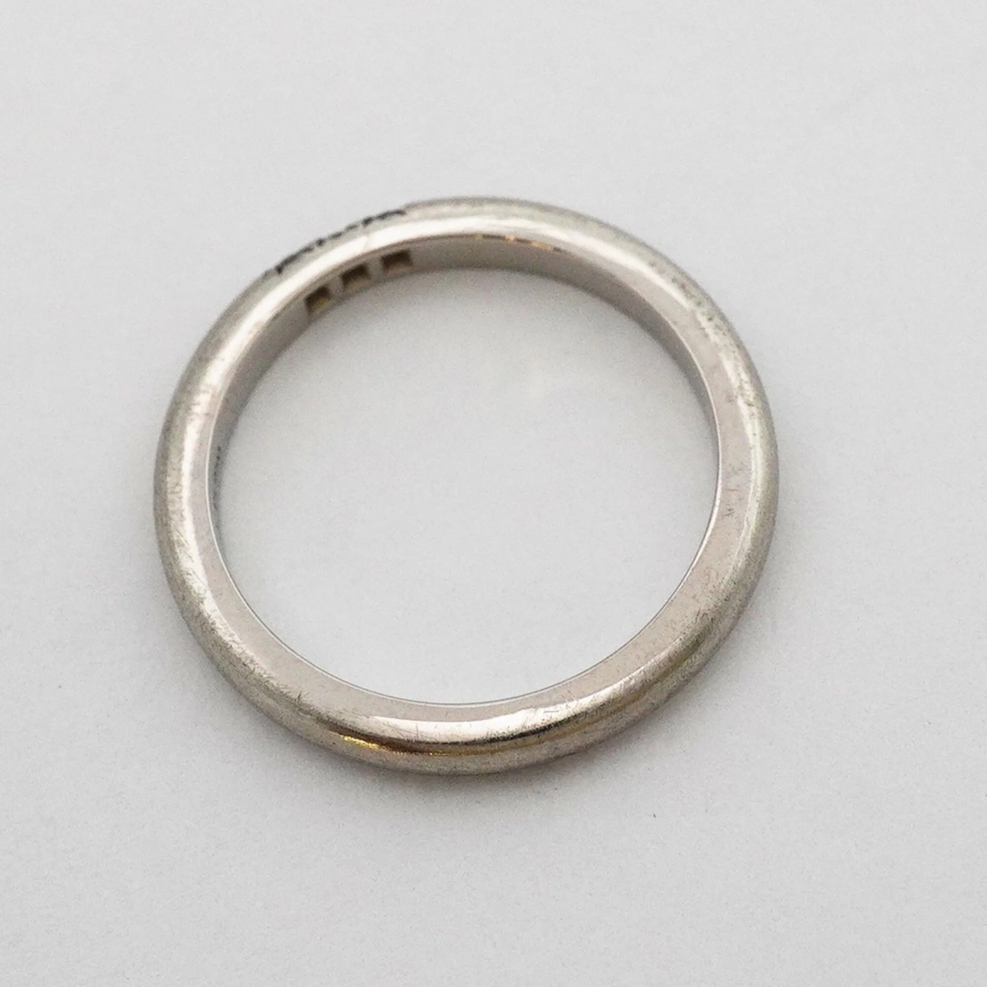 Ring Platinum with Diamond - Image 8