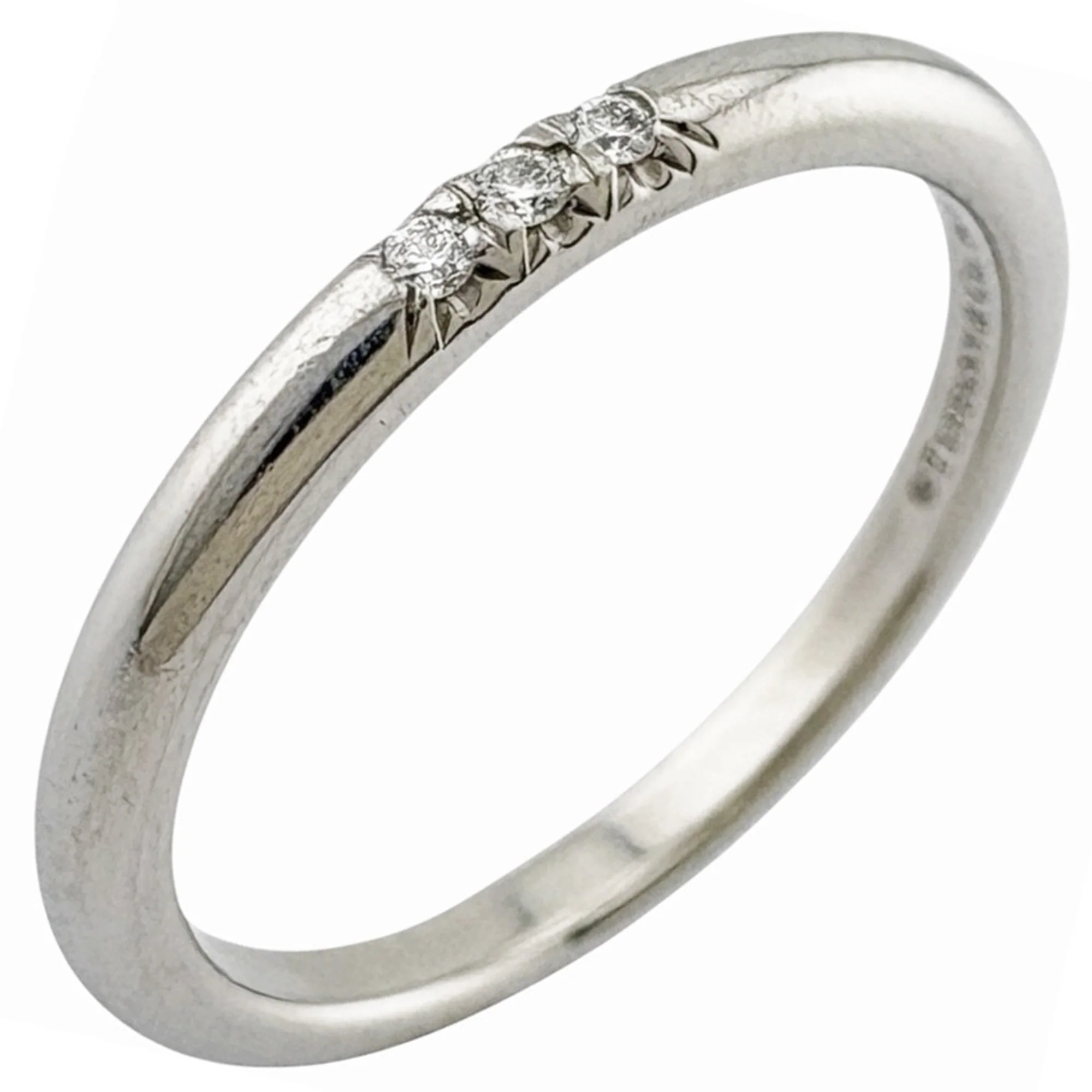 Ring Platinum with Diamond