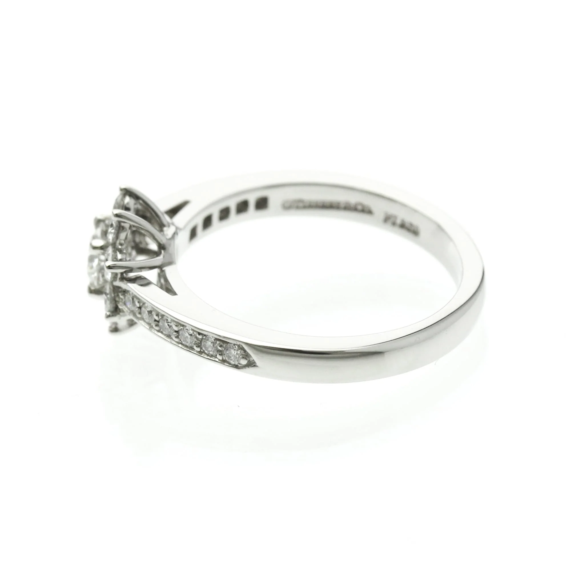 Ring Platinum With Diamond - Image 2