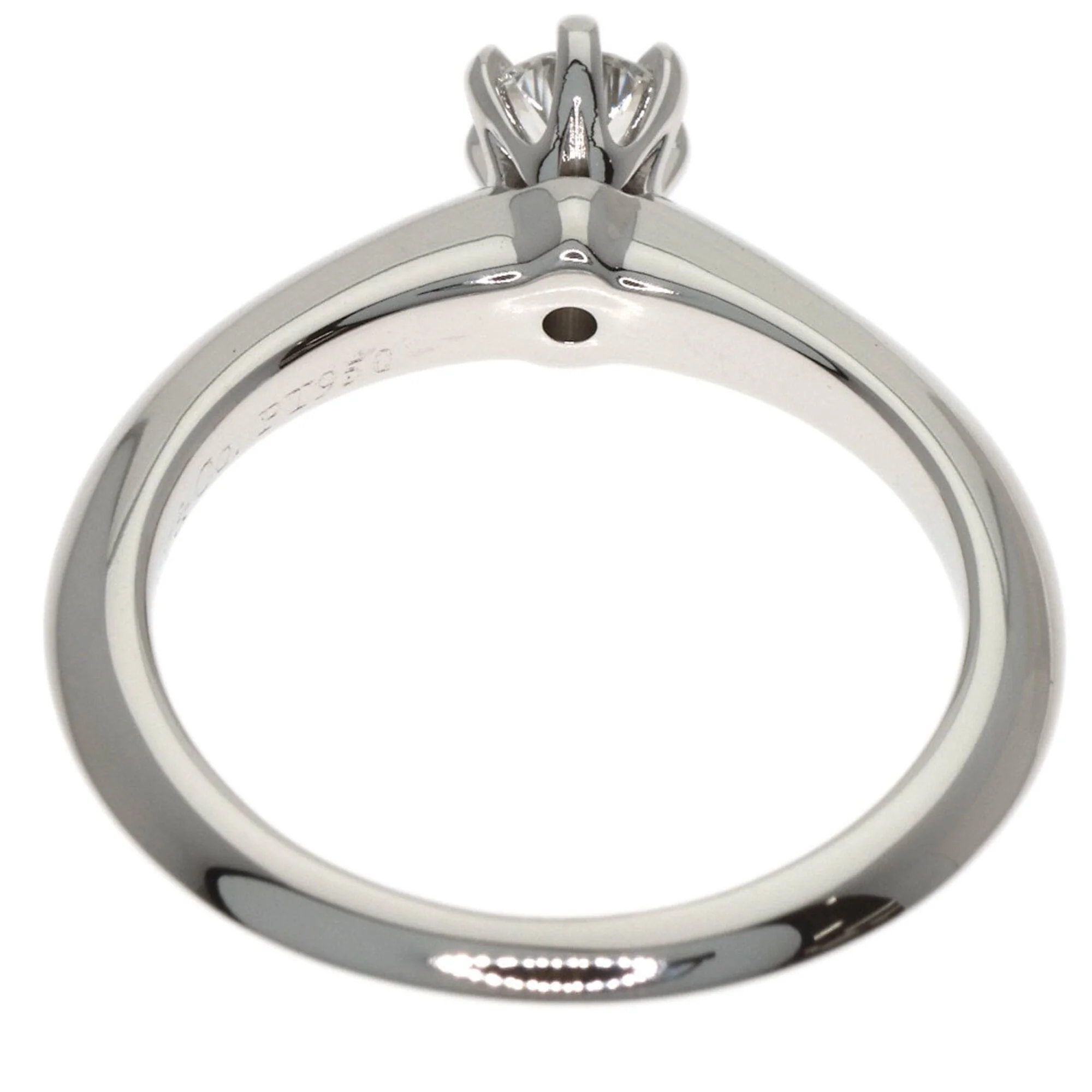 Ring Platinum with Diamond - Image 4