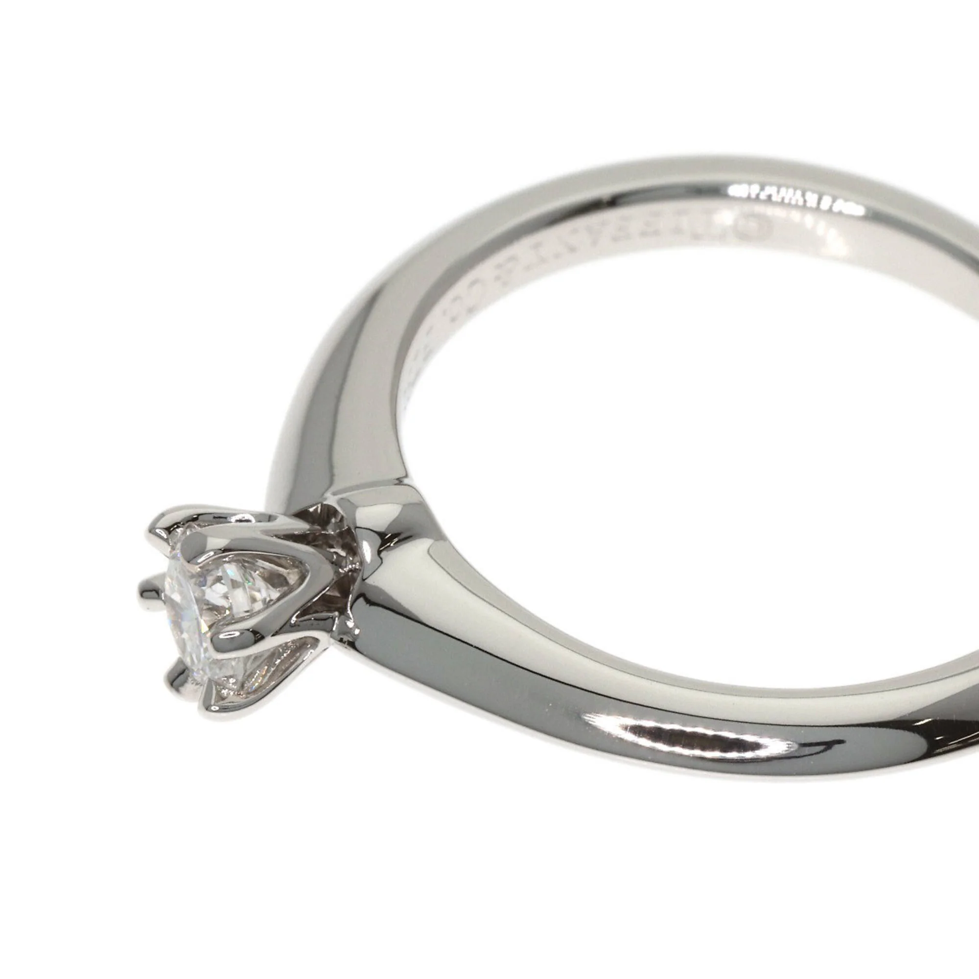 Ring Platinum with Diamond - Image 8