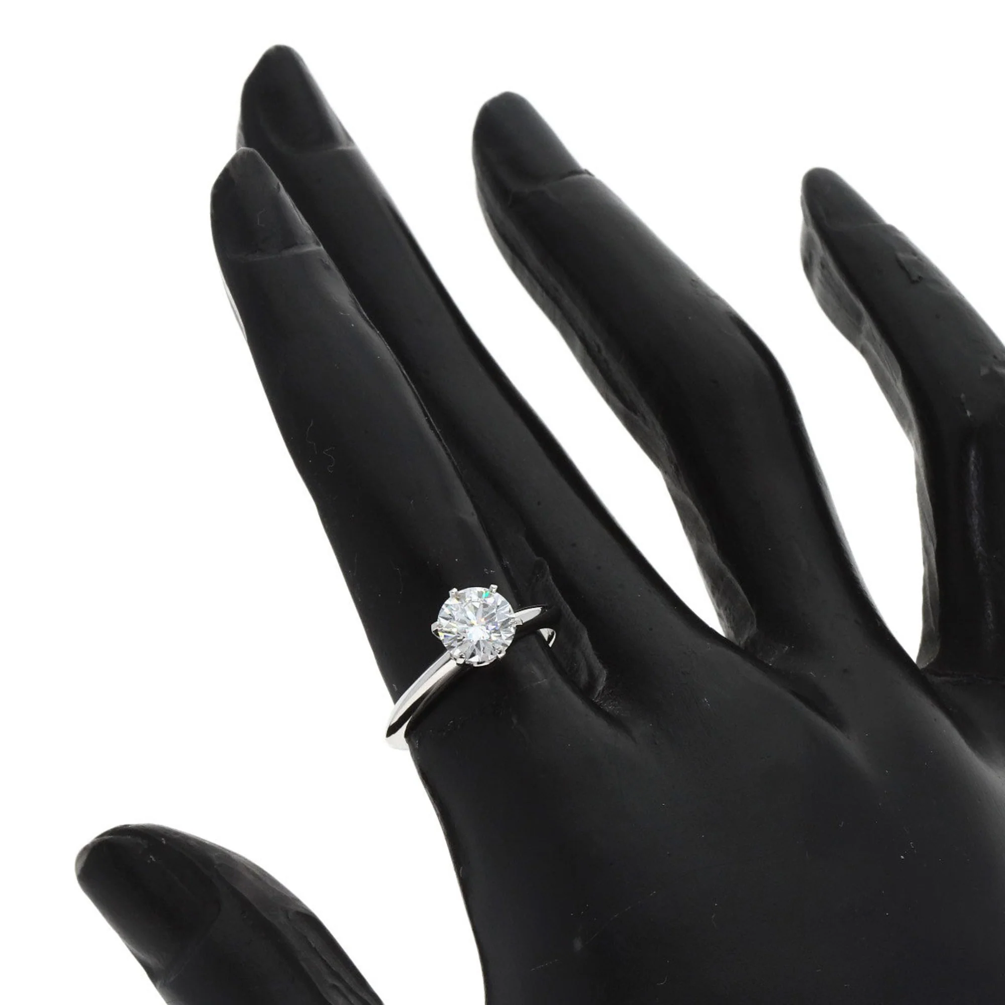 Ring Platinum With Diamond - Image 7