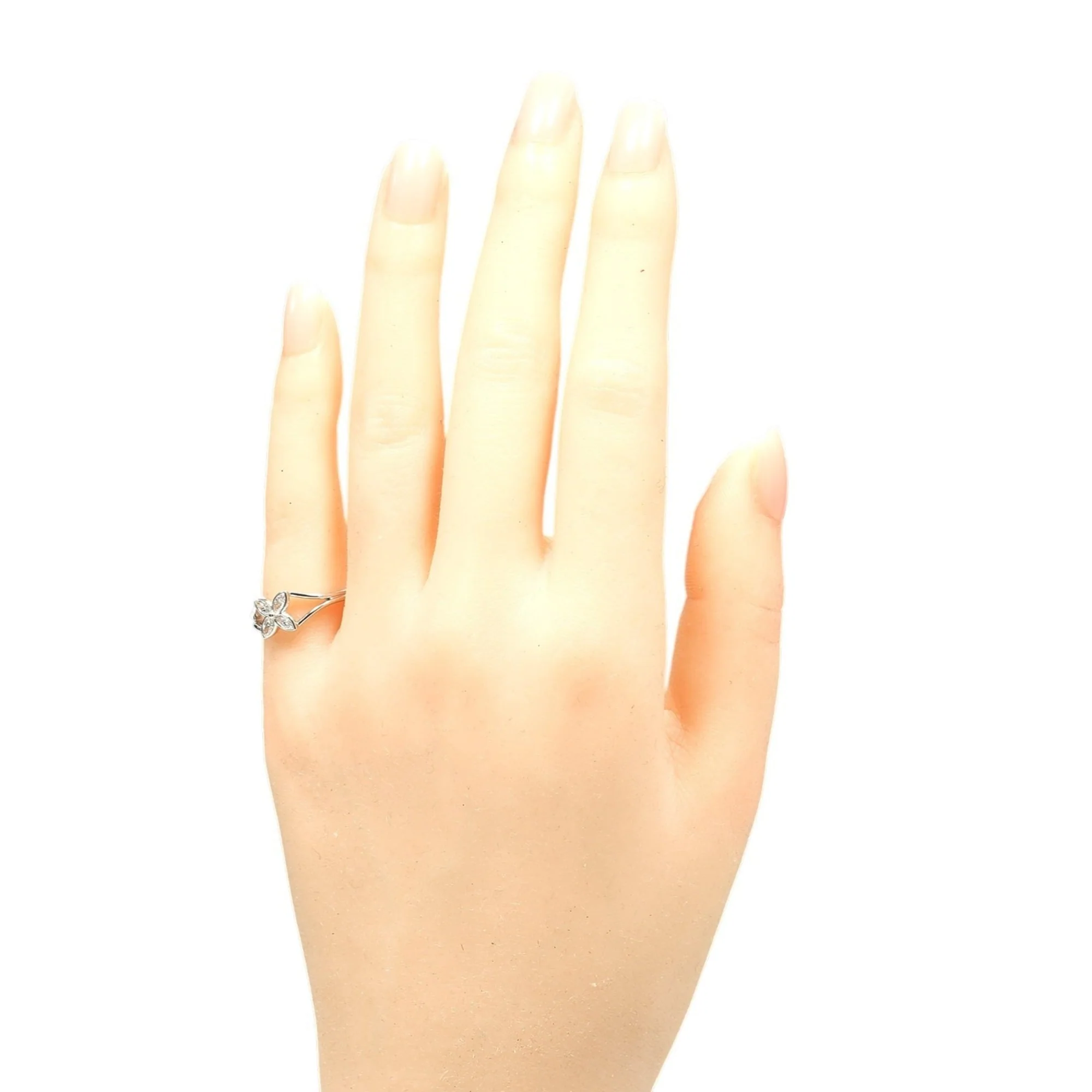 Ring Platinum With Diamond - Image 2