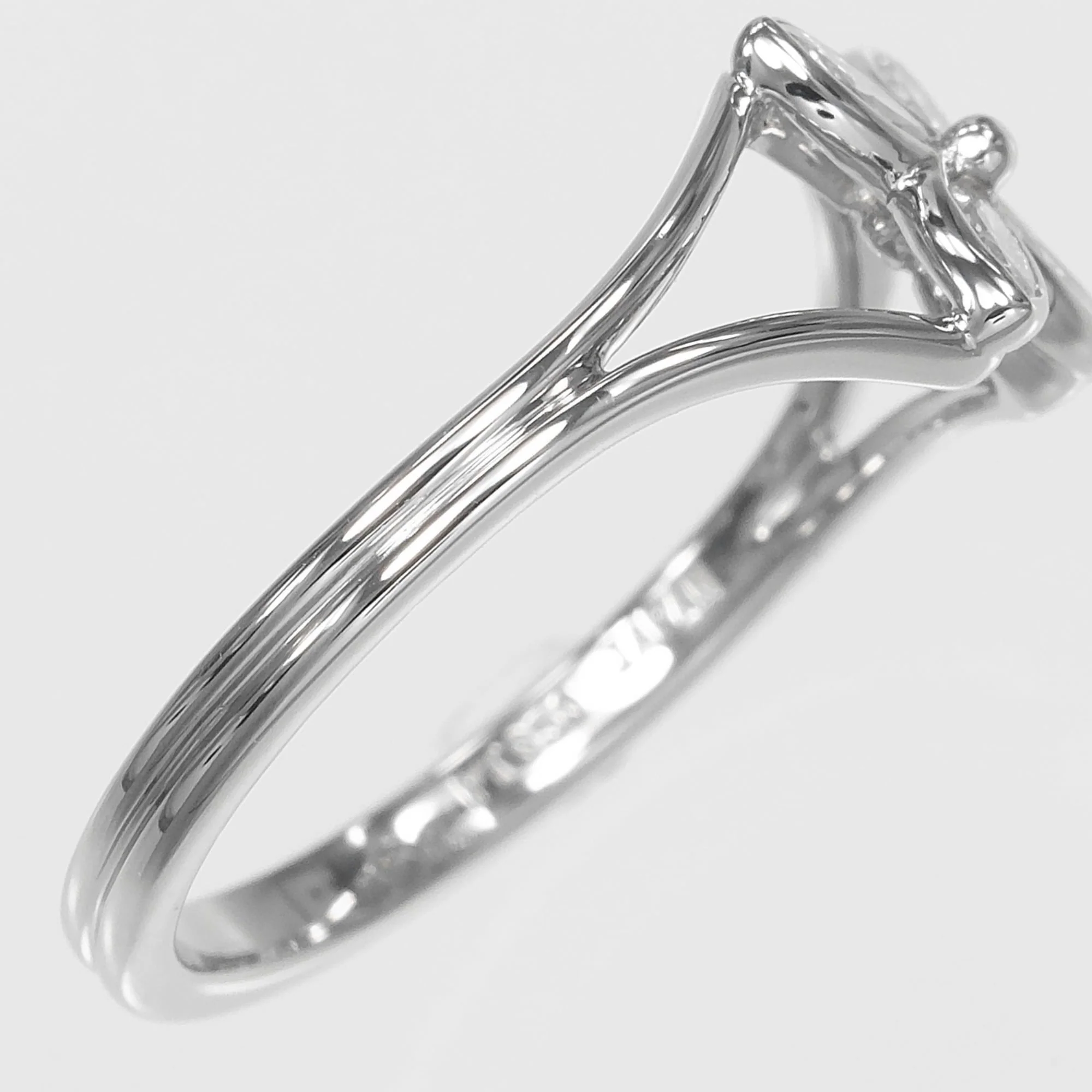 Ring Platinum With Diamond - Image 7