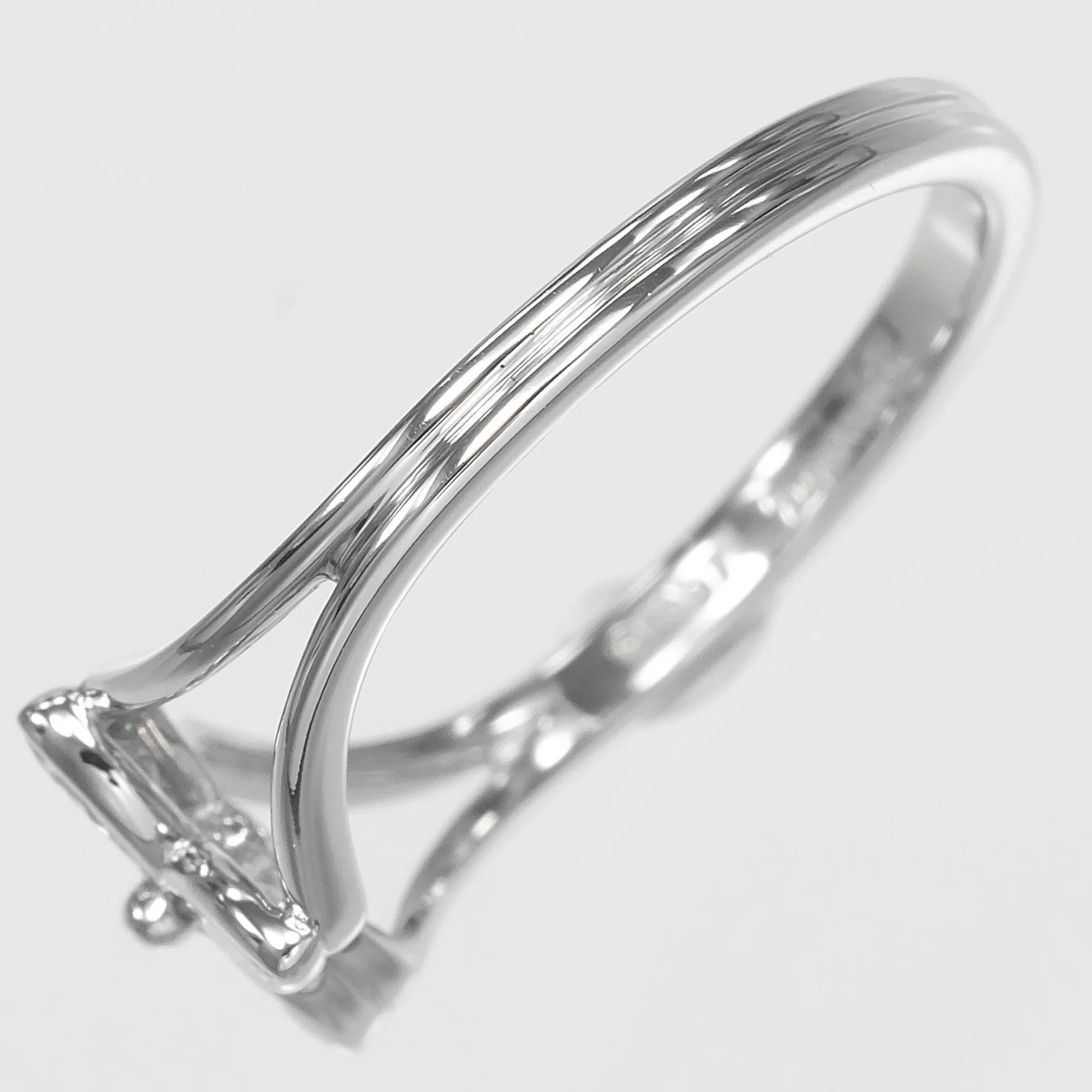 Ring Platinum With Diamond - Image 8
