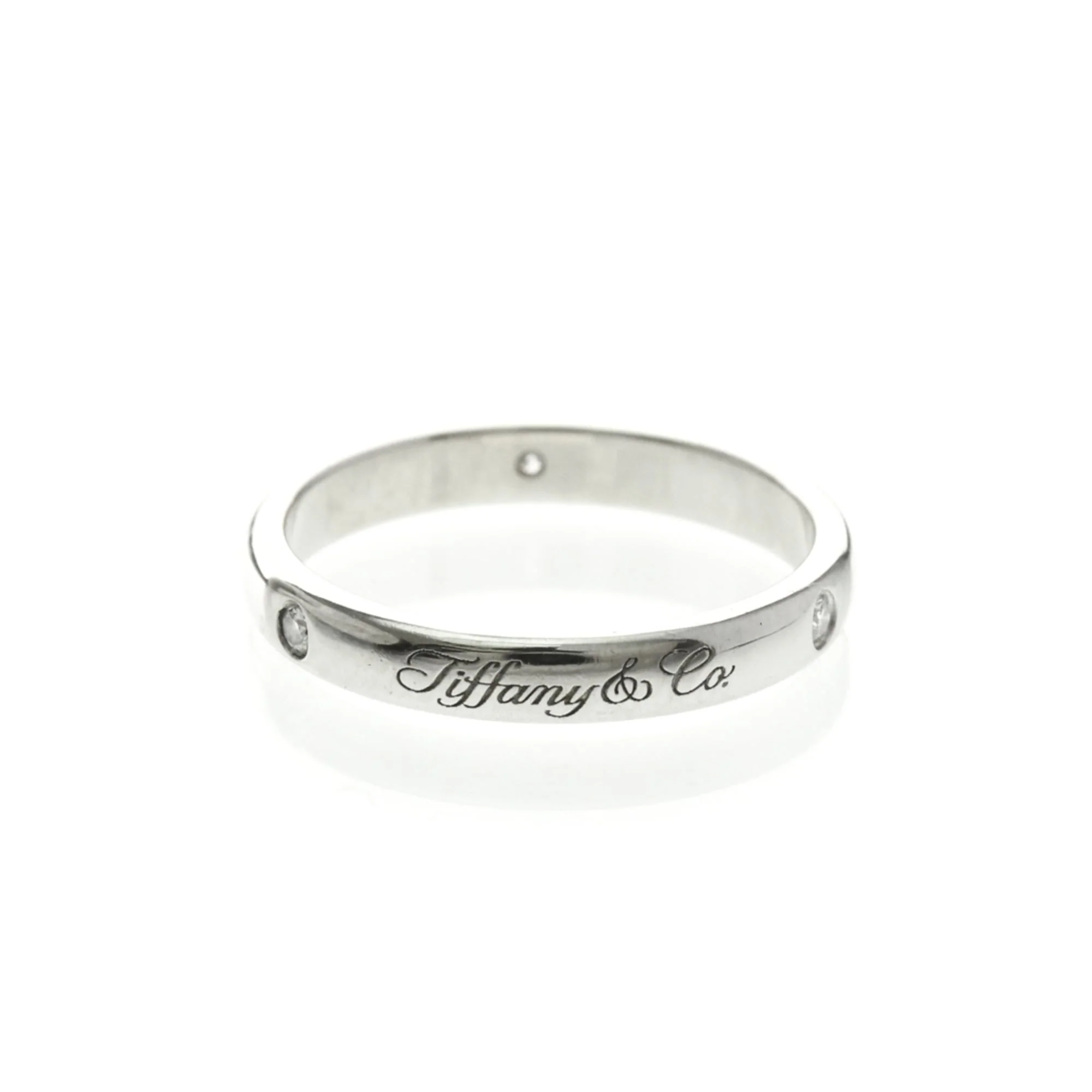 Ring Platinum with Diamond - Image 2