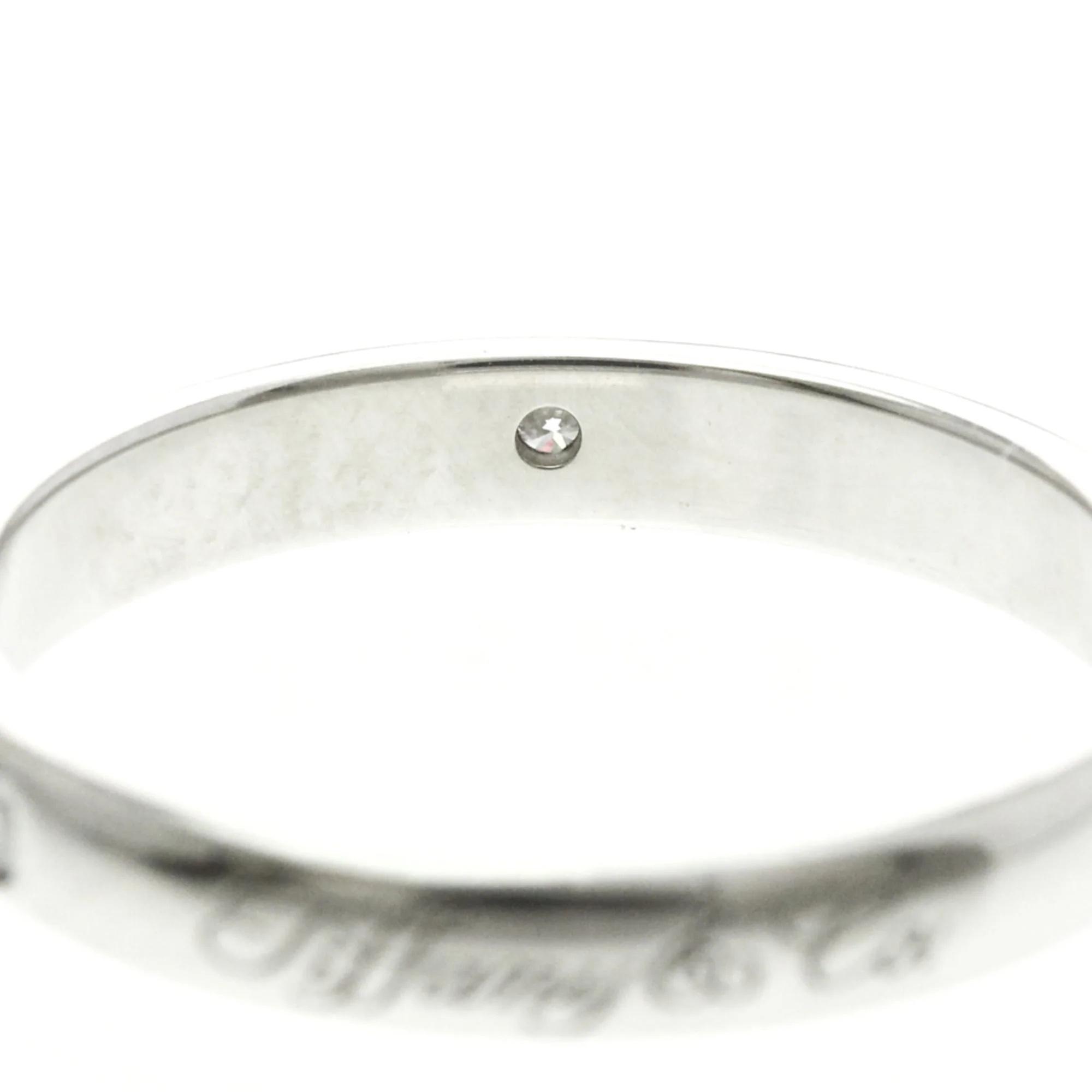 Ring Platinum with Diamond - Image 8
