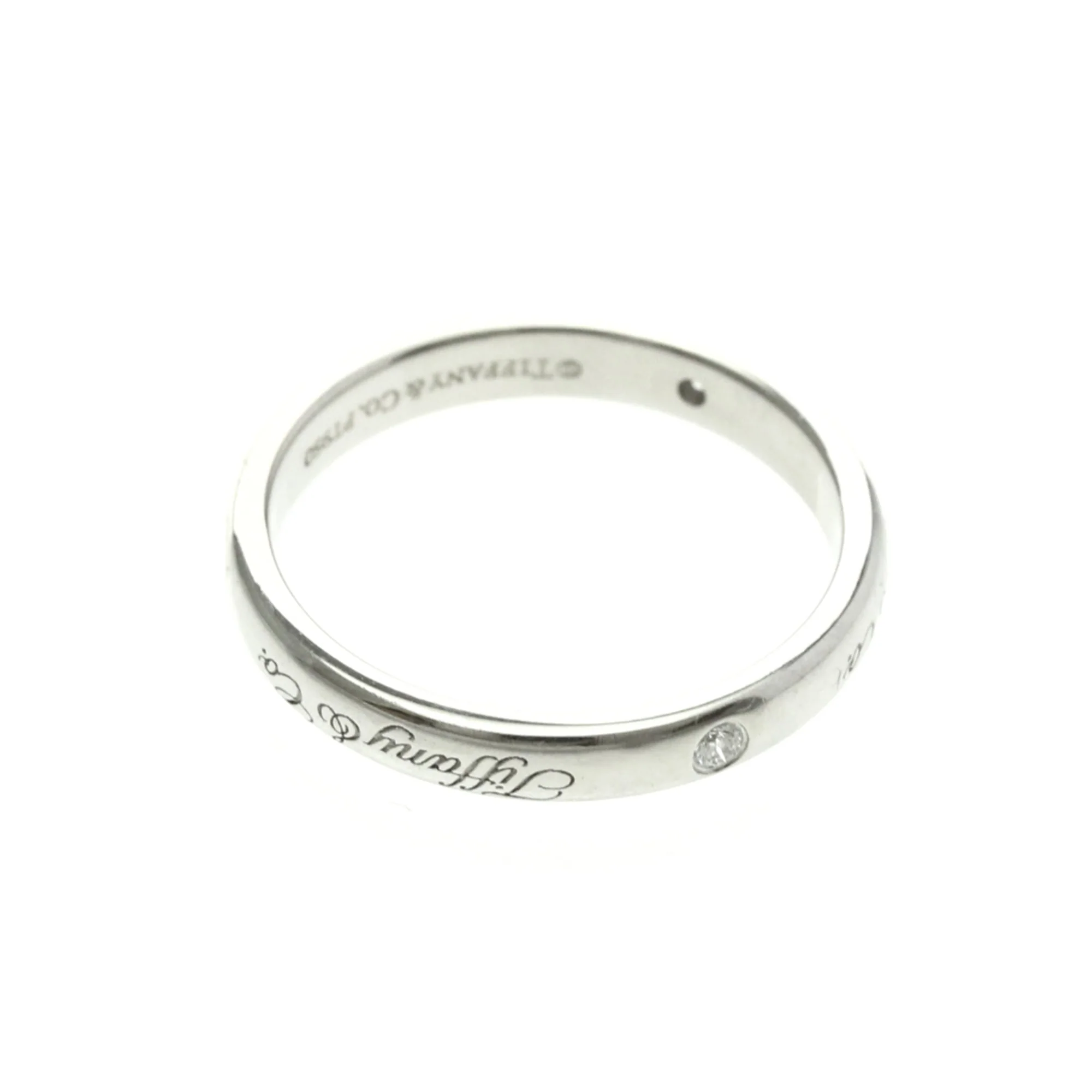 Ring Platinum with Diamond - Image 9