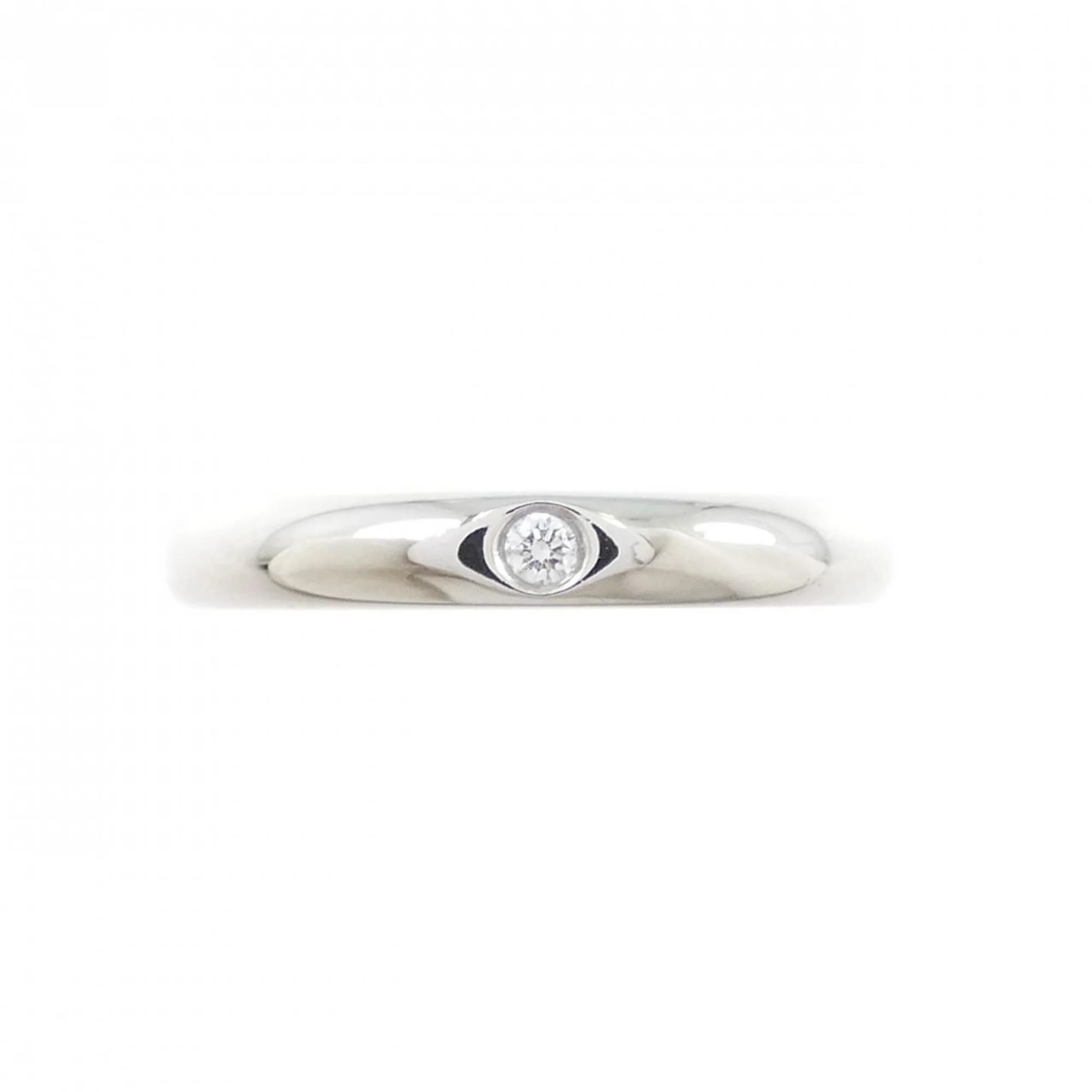 Ring Platinum with Diamond - Image 2
