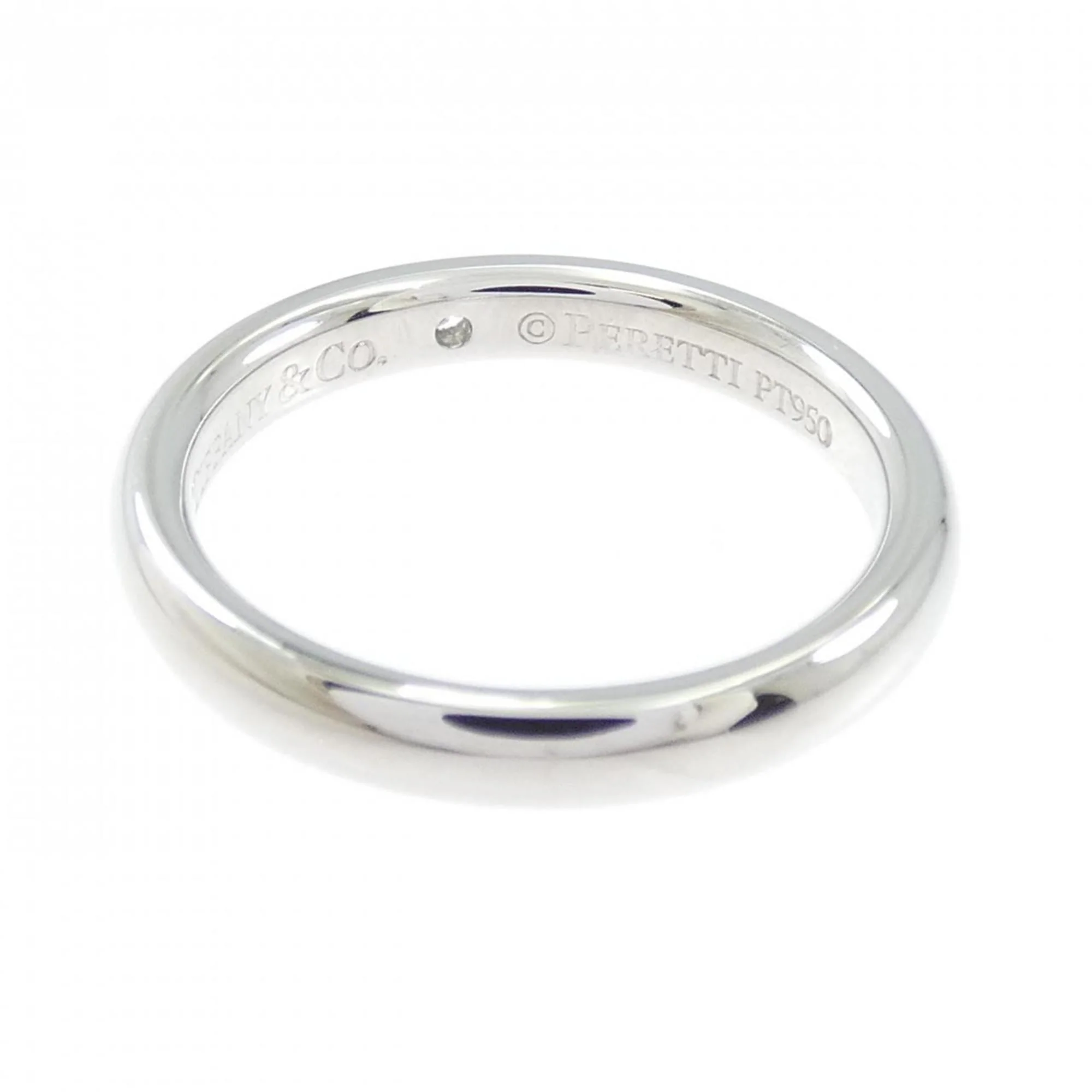 Ring Platinum with Diamond - Image 3