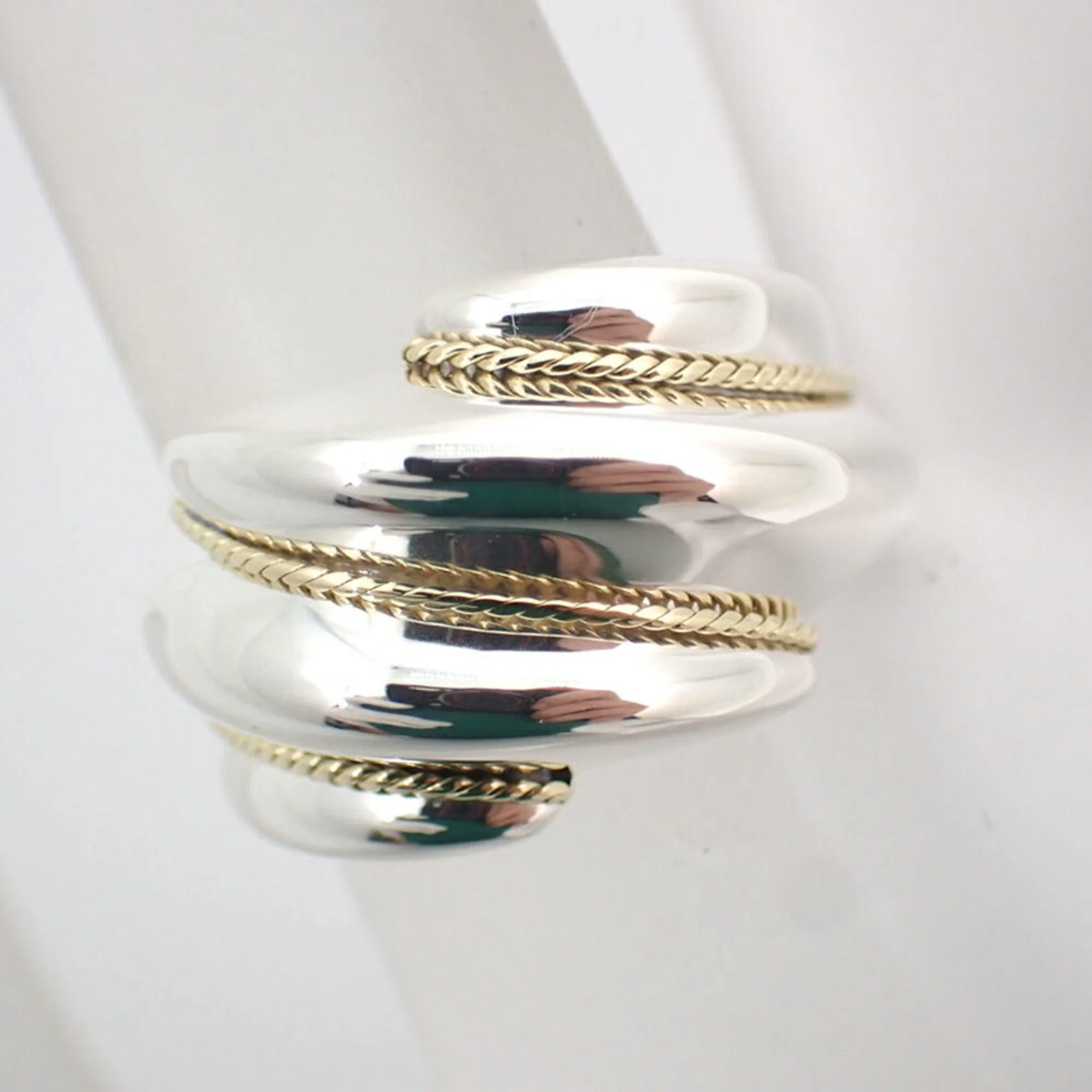 Ring Sterling Silver and 18K Yellow Gold - Image 6