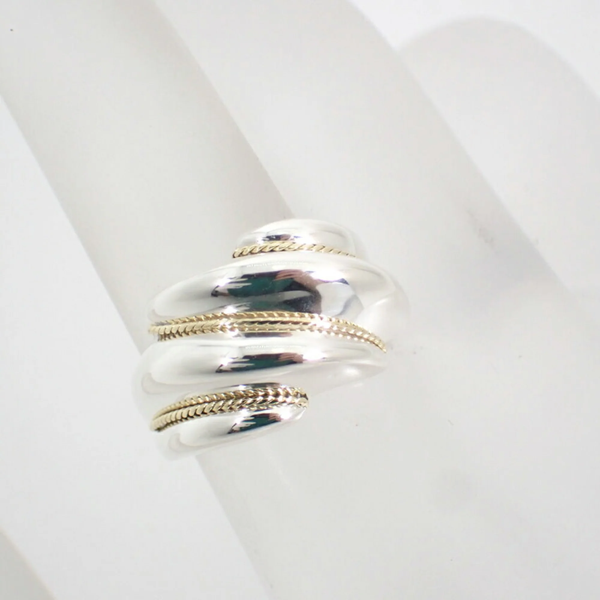 Ring Sterling Silver and 18K Yellow Gold - Image 7