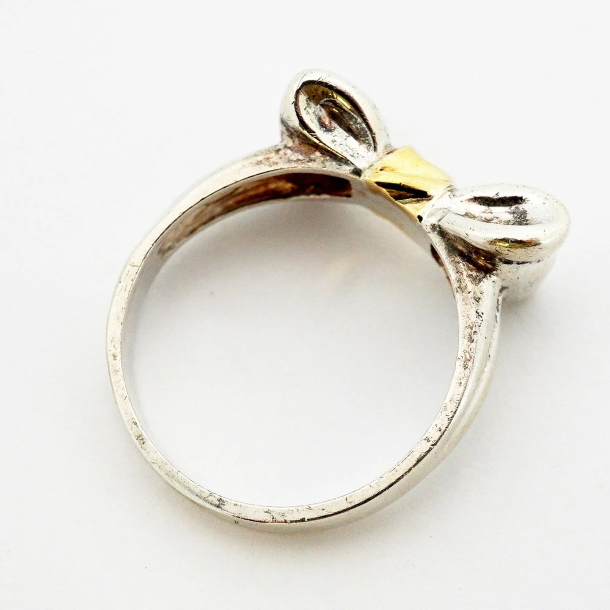 Ring Sterling Silver and 18K Yellow Gold - Image 7