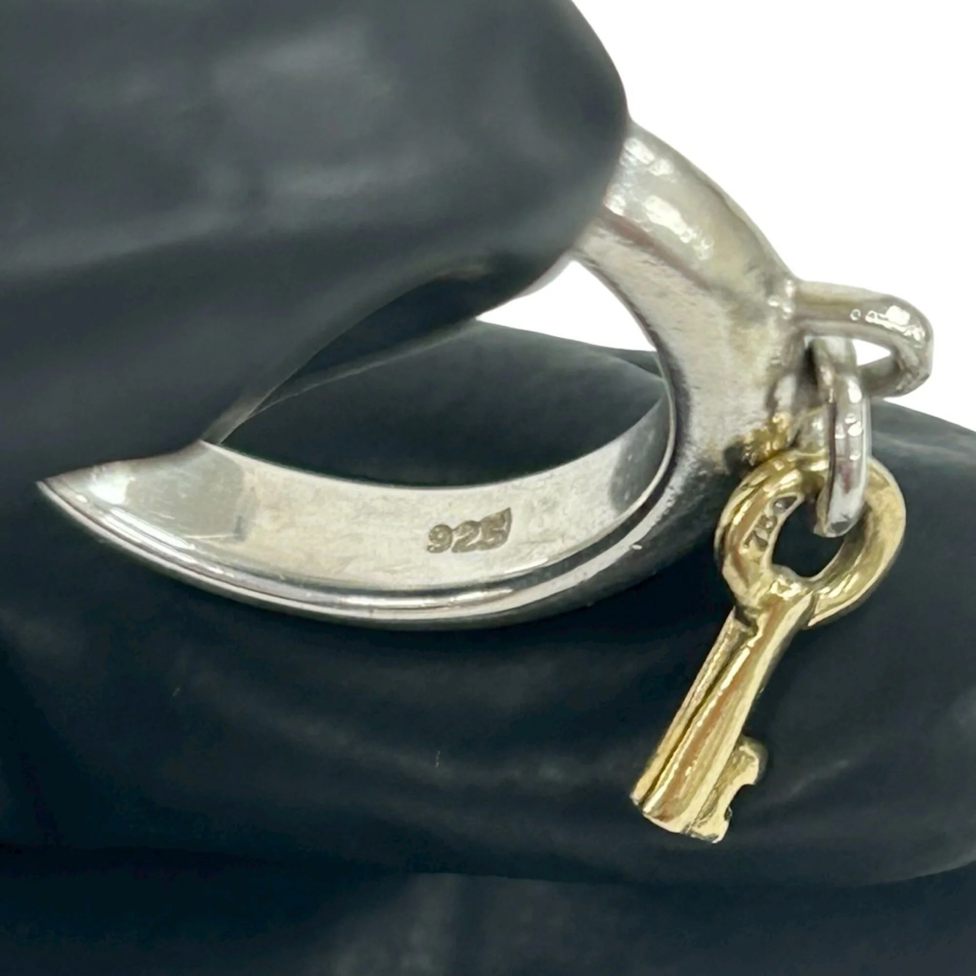 Ring Sterling Silver and 18K Yellow Gold - Image 4