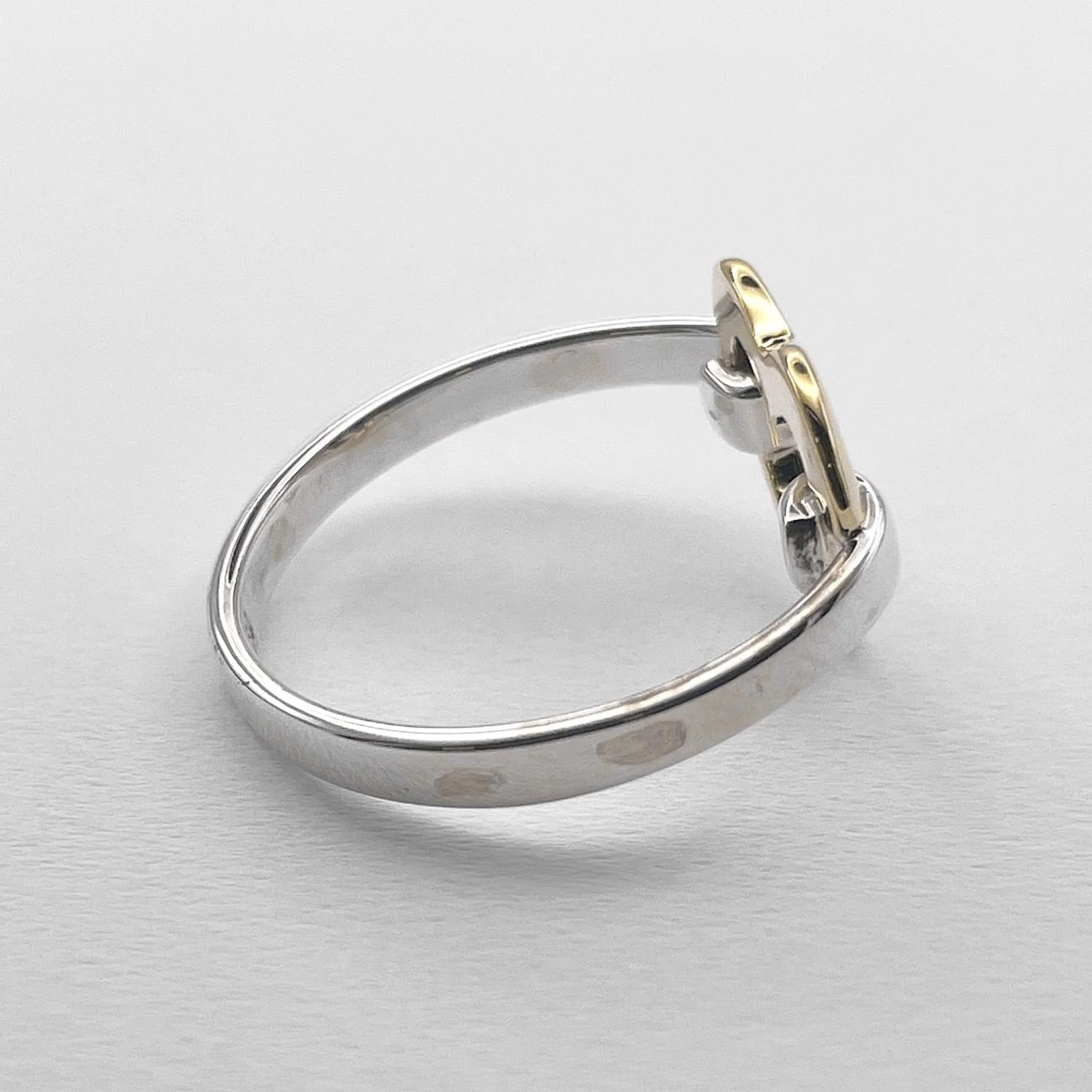 Ring Sterling Silver and 18K Yellow Gold - Image 3