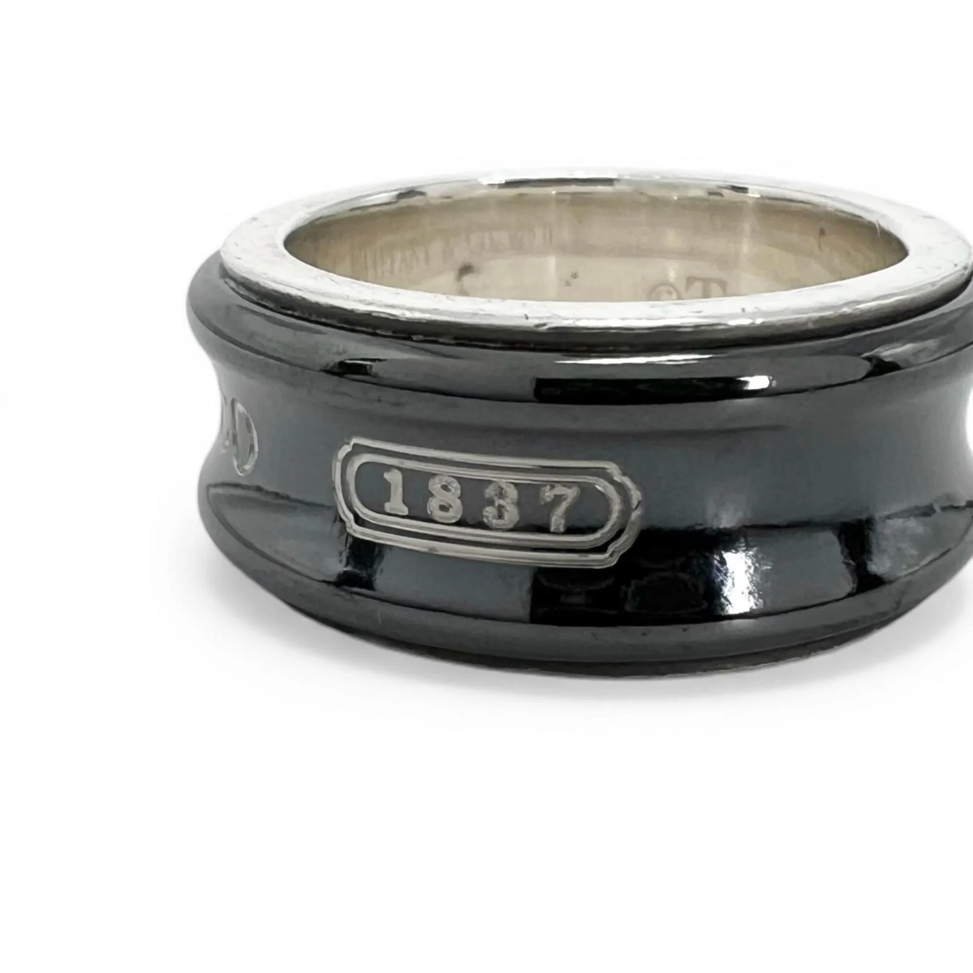 Ring Sterling Silver and Titanium - Image 4
