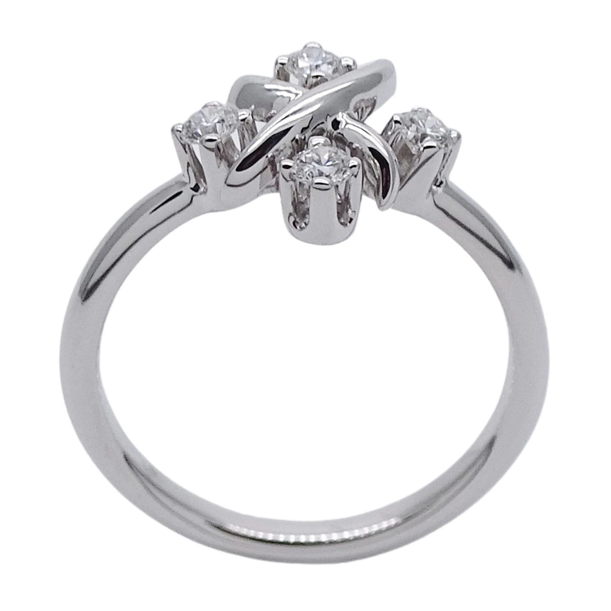 Ring Sterling Silver with Diamond - Image 3