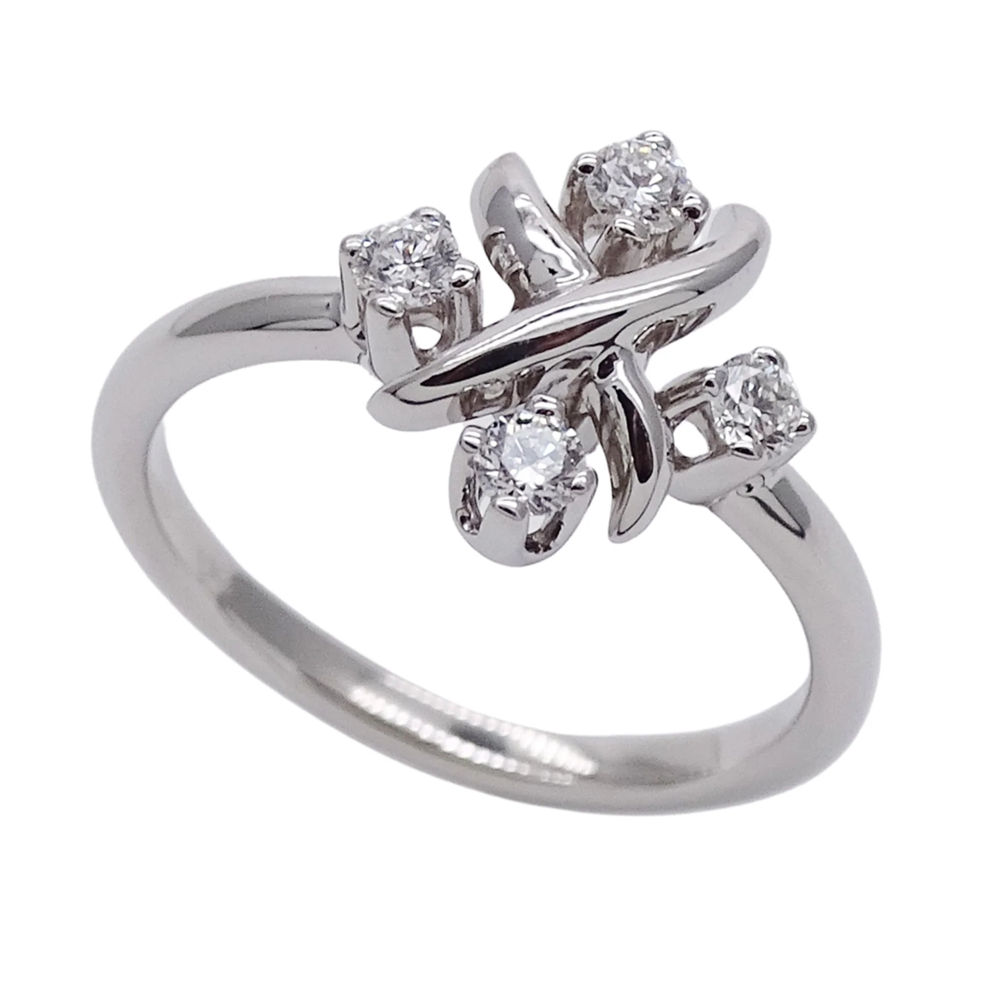 Ring Sterling Silver with Diamond - Image 4