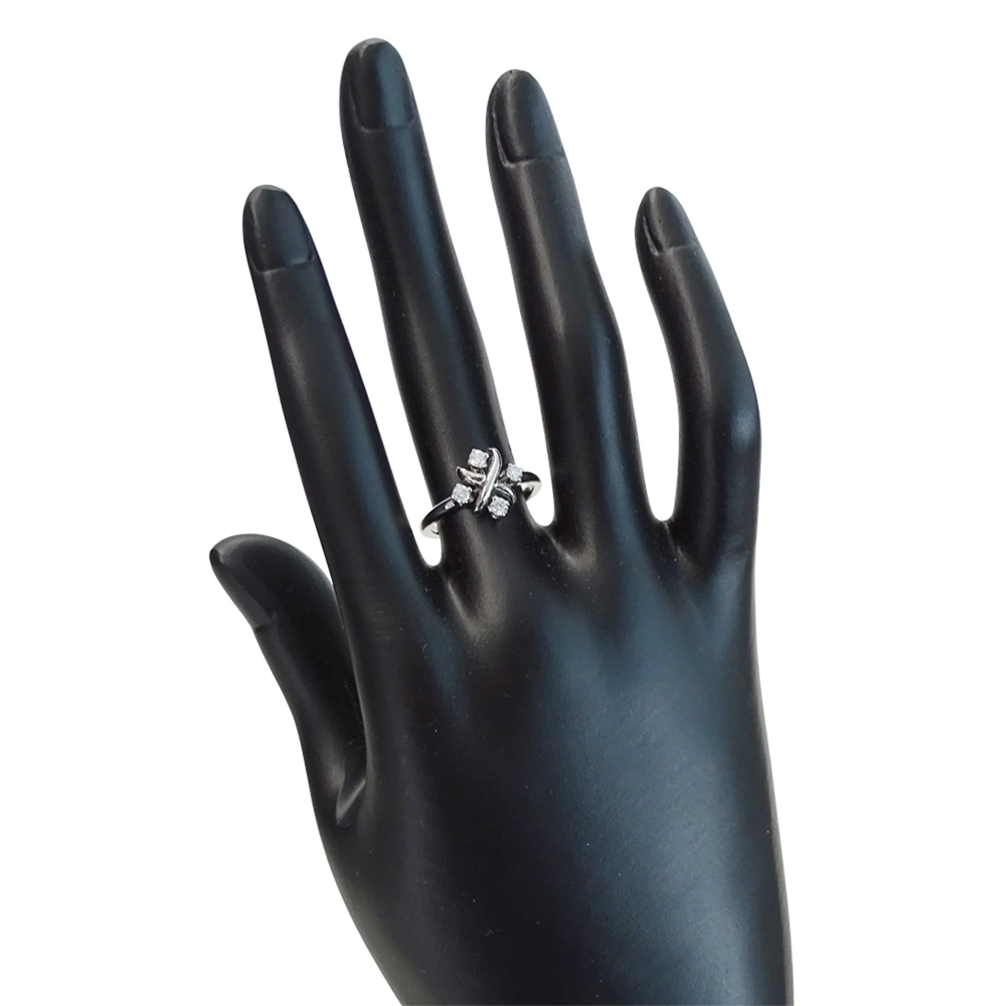 Ring Sterling Silver with Diamond - Image 8