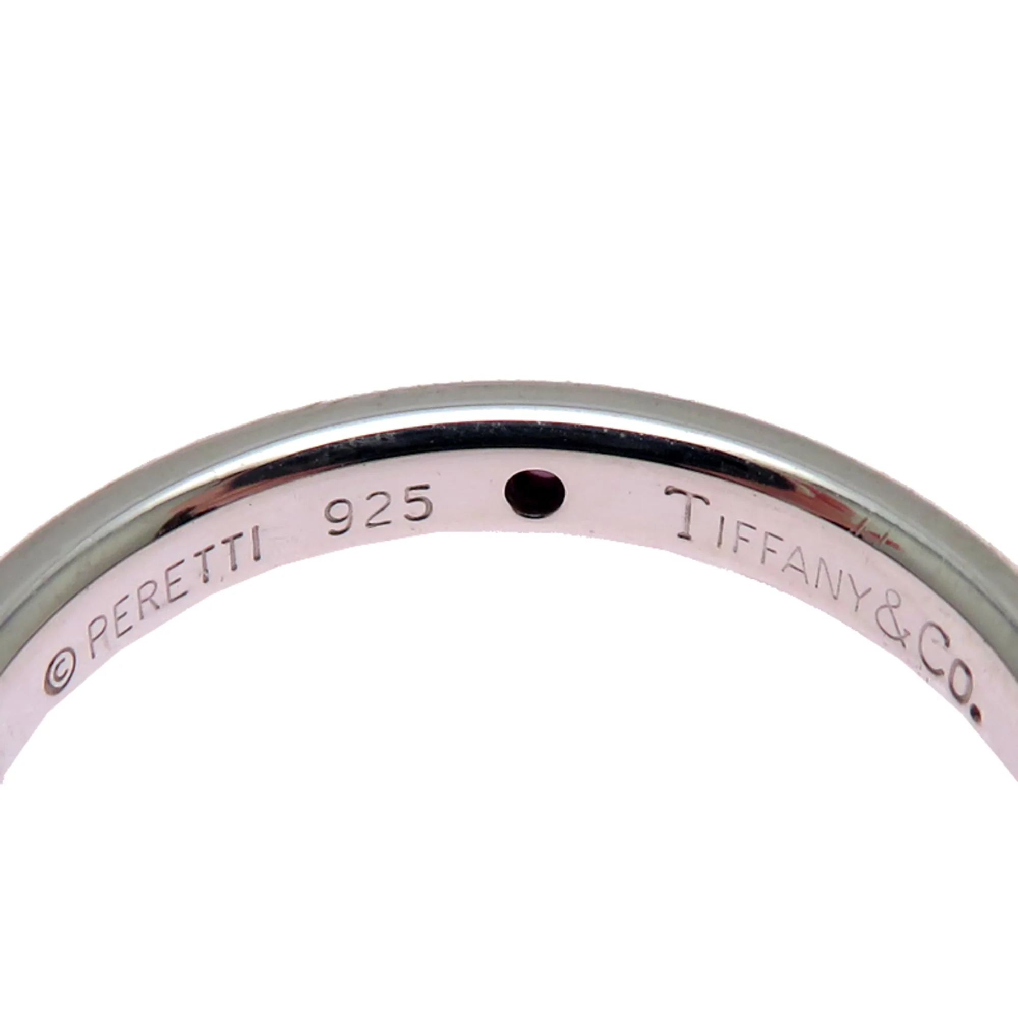 Ring Sterling Silver with Ruby - Image 4
