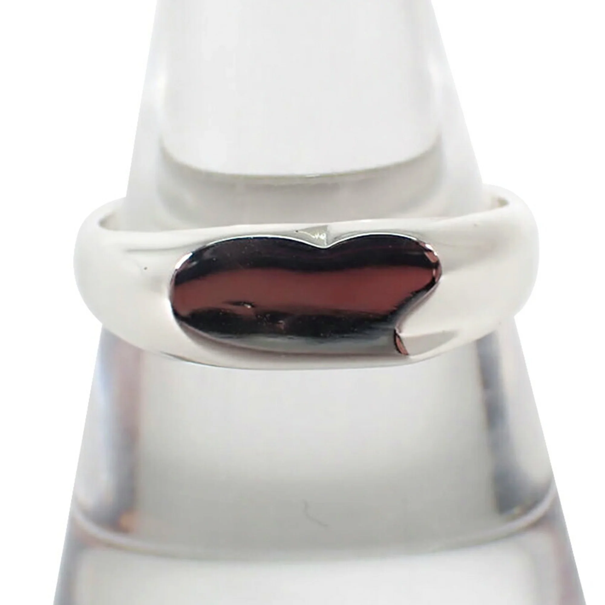Signet Heart Ring Sterling Silver - Image 2