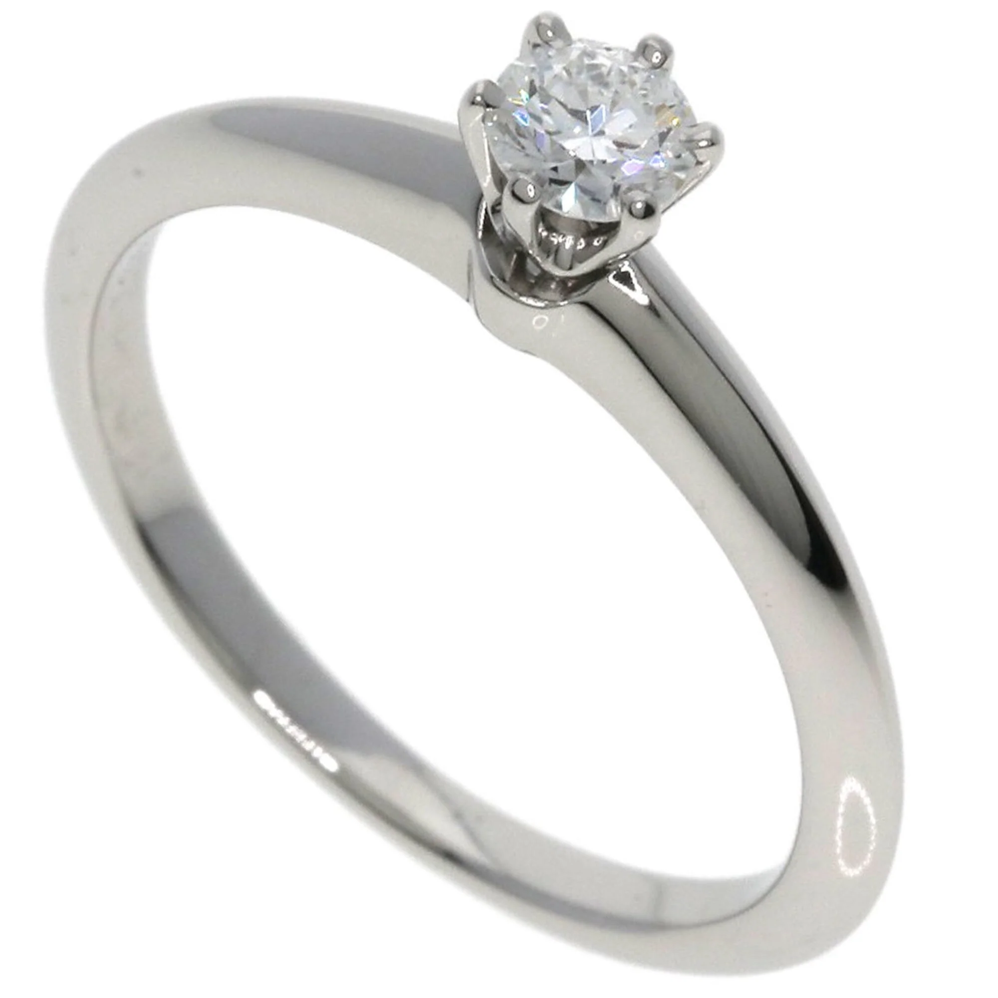 Solitaire Diamond Ring Platinum