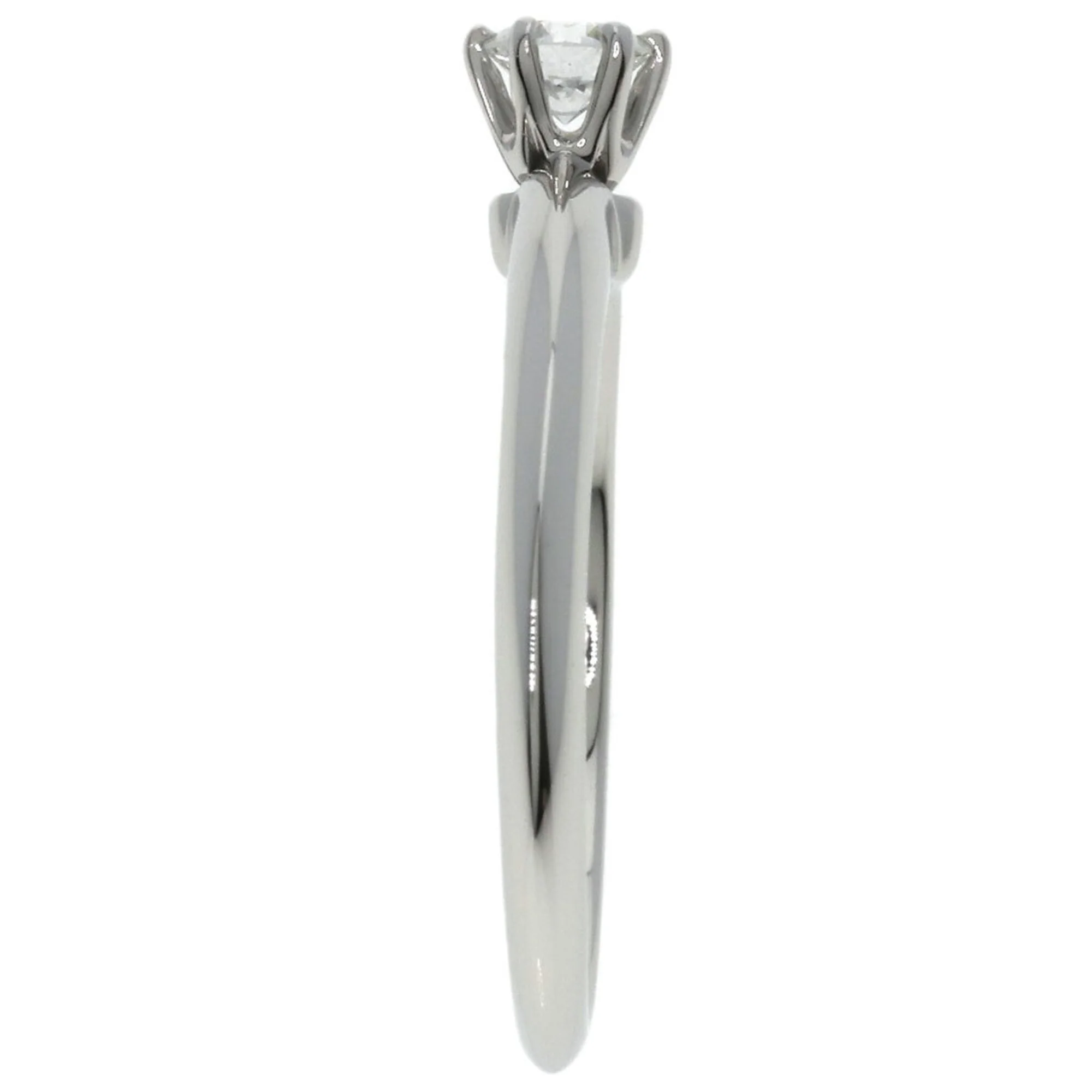 Solitaire Diamond Ring Platinum - Image 3