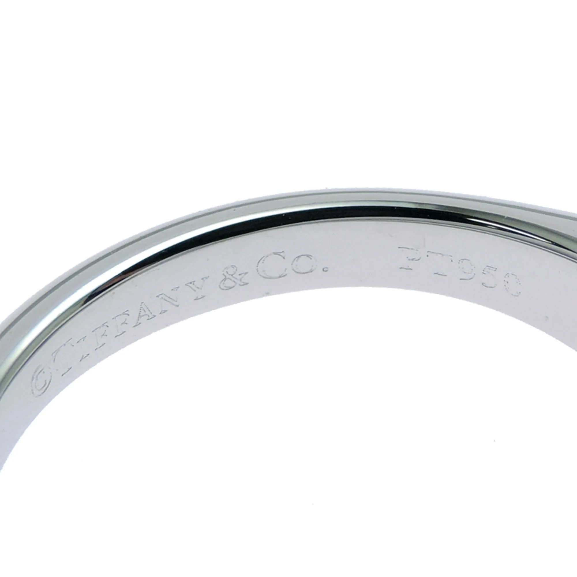 Solitaire Ring Platinum With 0.61ct Diamond - Image 5