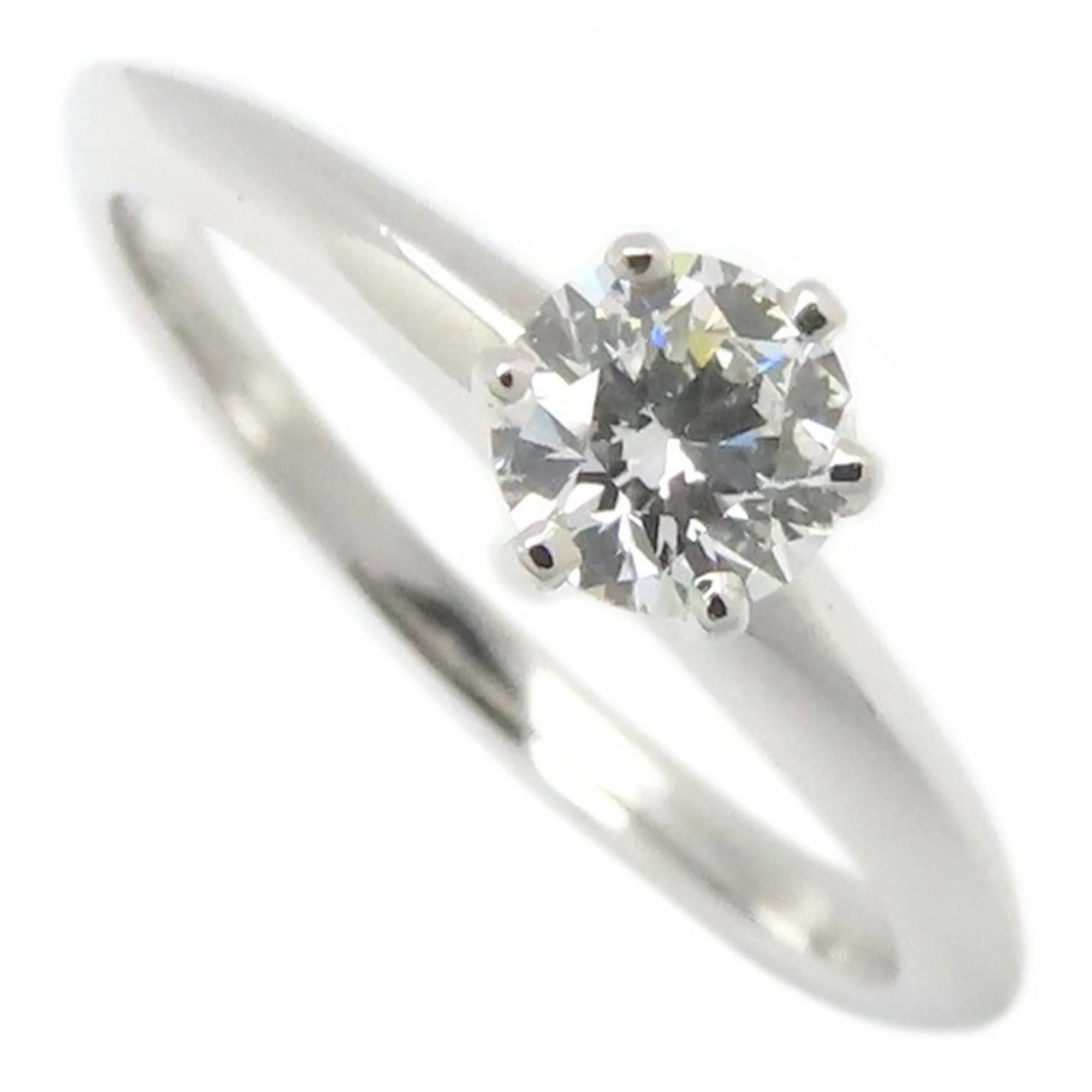Solitaire Ring Platinum with Diamond 0.33ct