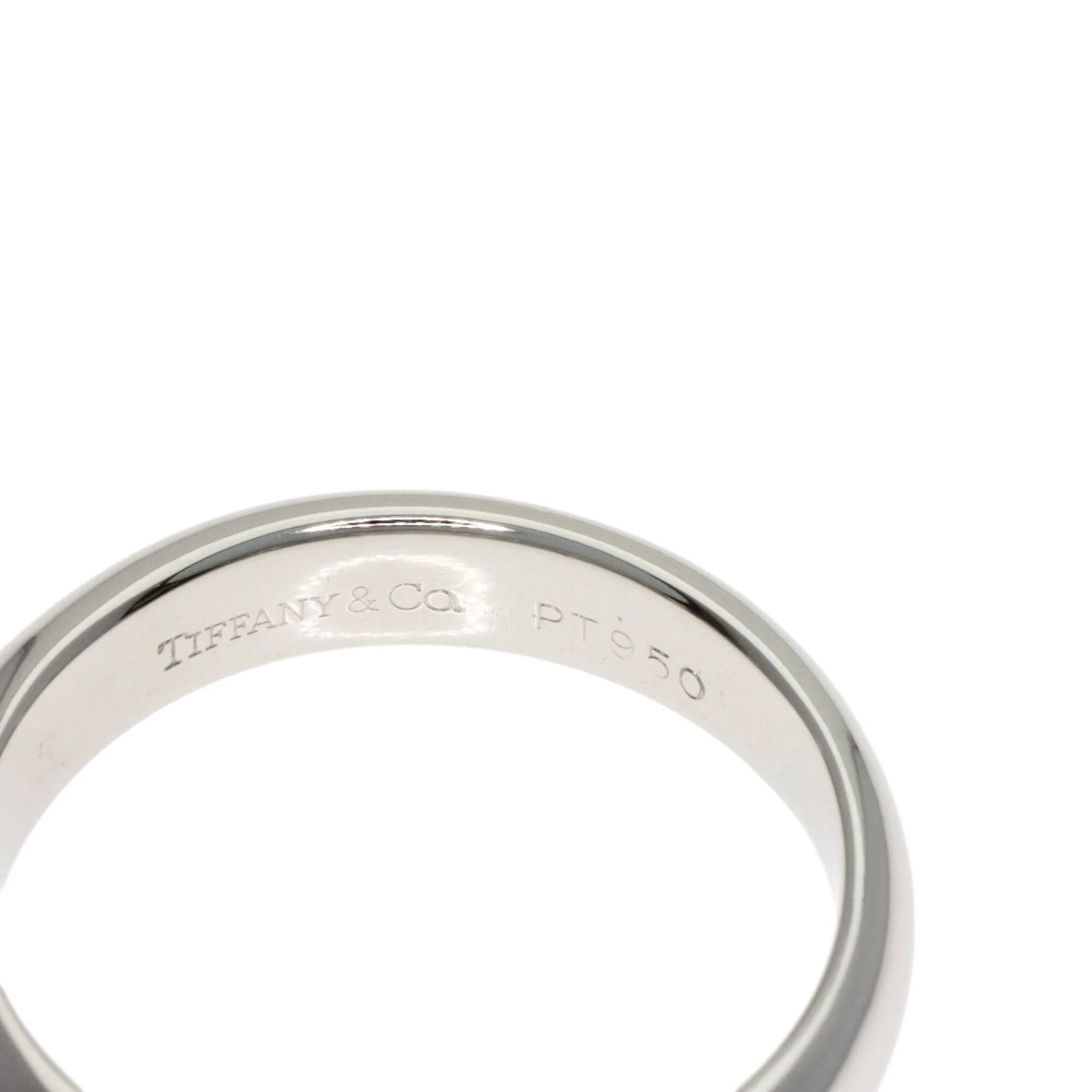 Solitaire Ring Platinum With Diamond - Image 6