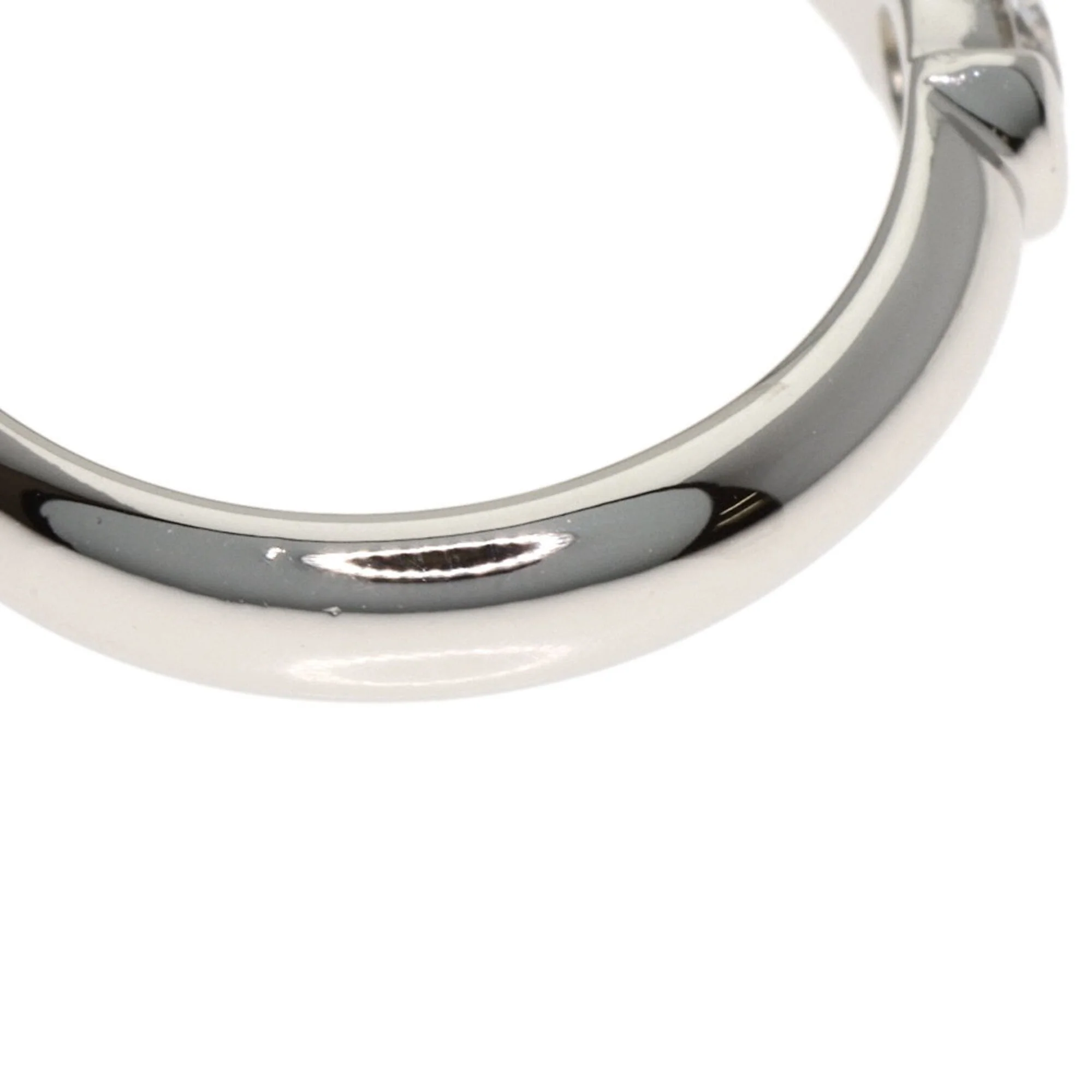 Solitaire Ring Platinum With Diamond - Image 8