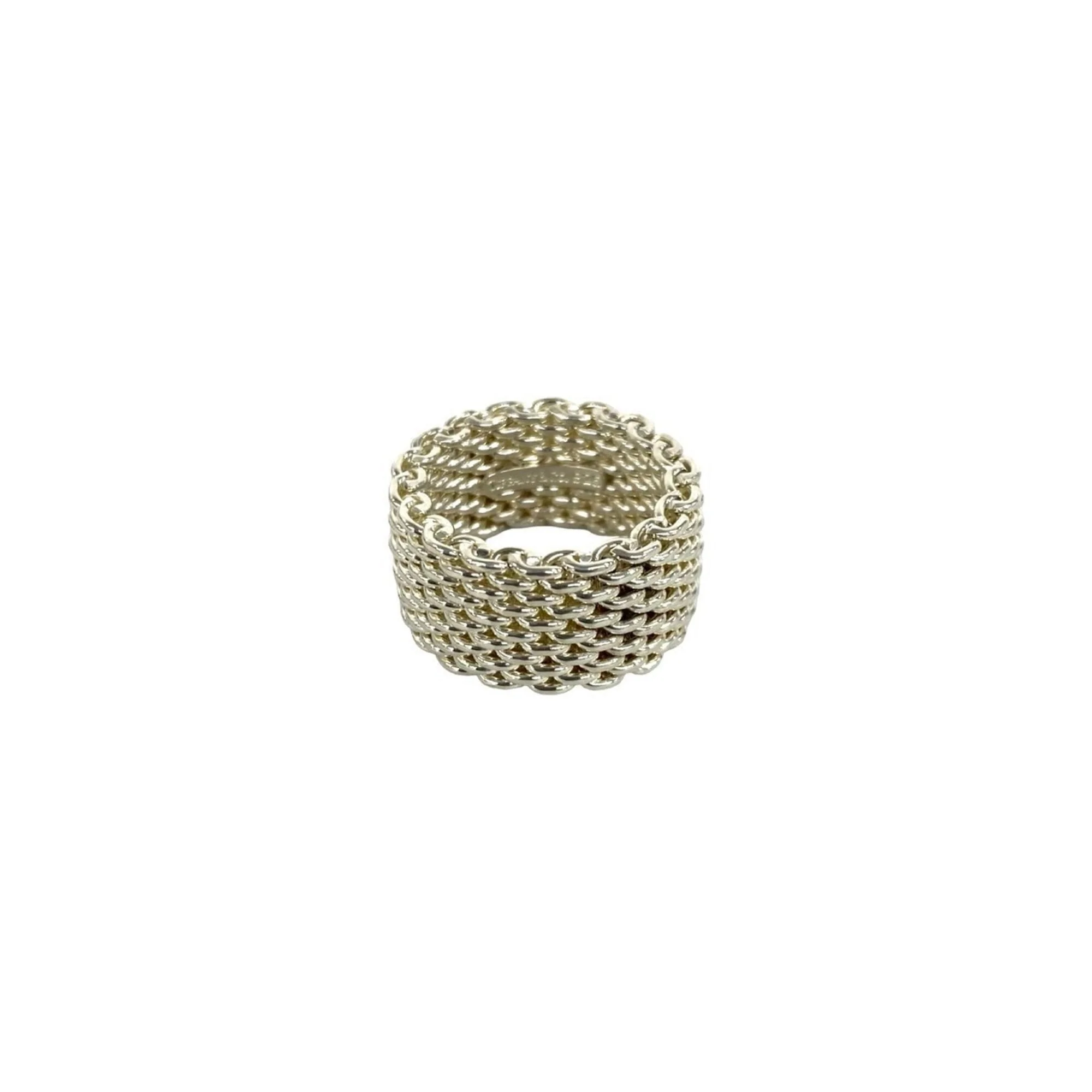 Somerset Mesh Ring Sterling Silver - Image 6