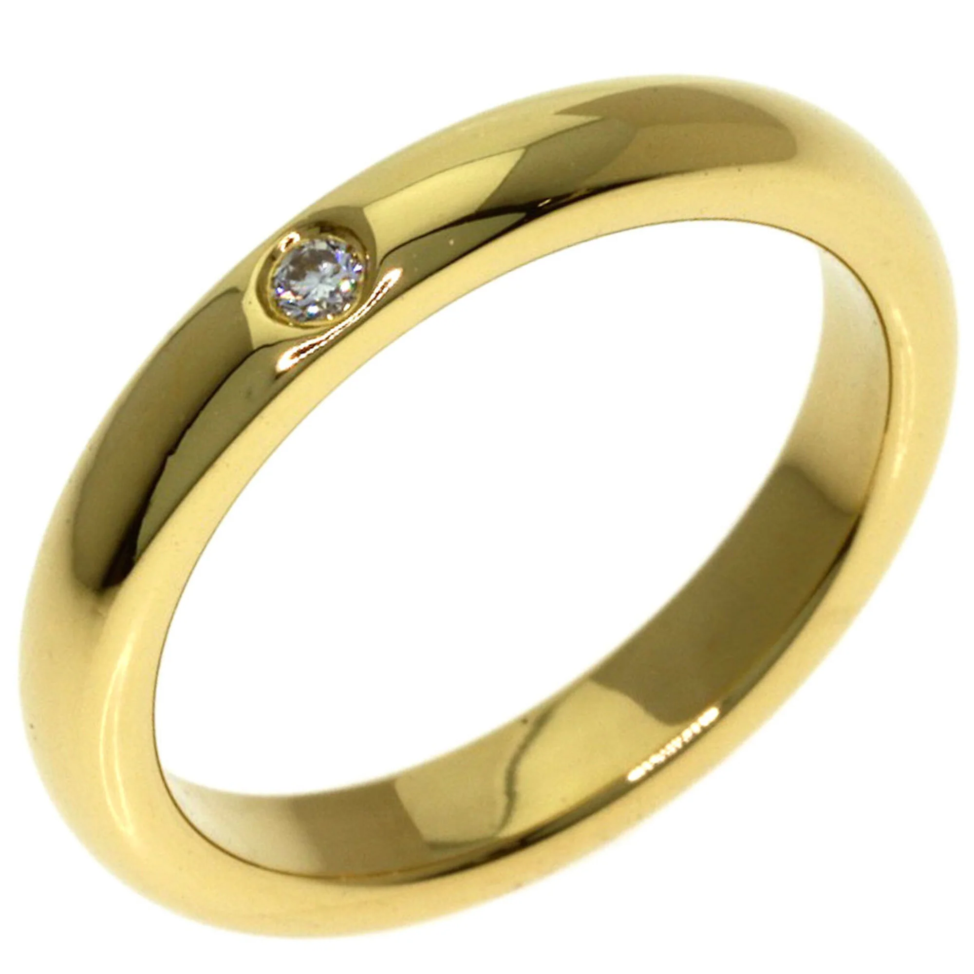 Stacking Band Ring 18K Yellow Gold - Image 2