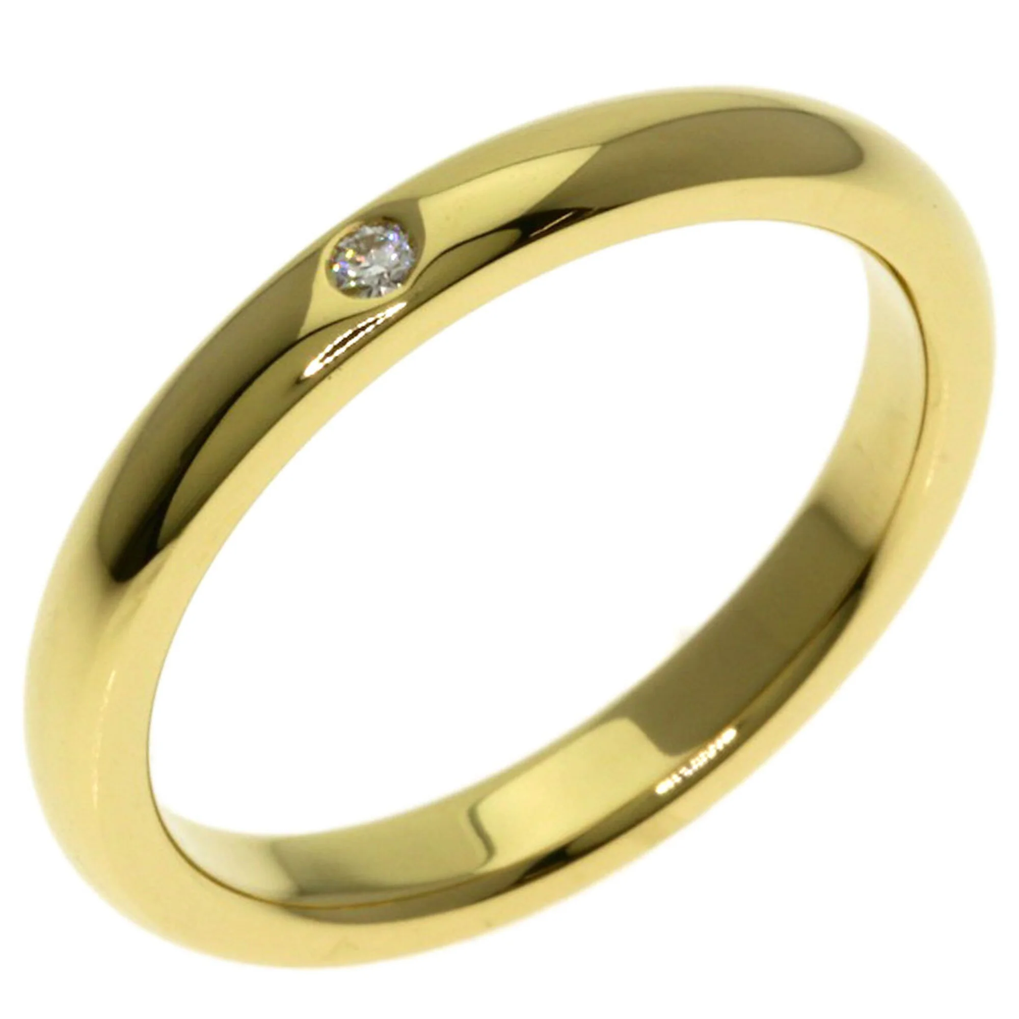 Stacking Band Ring 18K Yellow Gold - Image 2