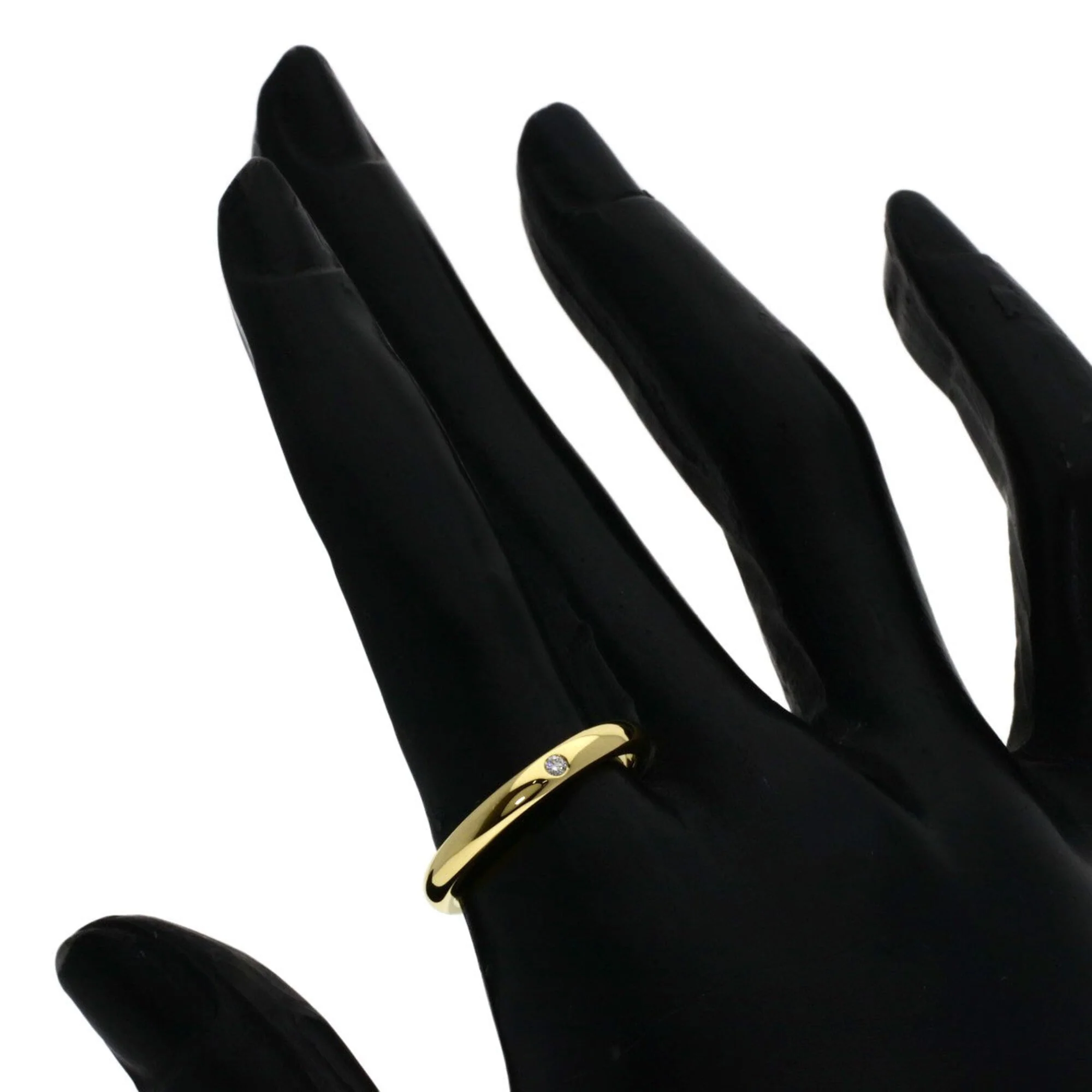 Stacking Band Ring 18K Yellow Gold - Image 5