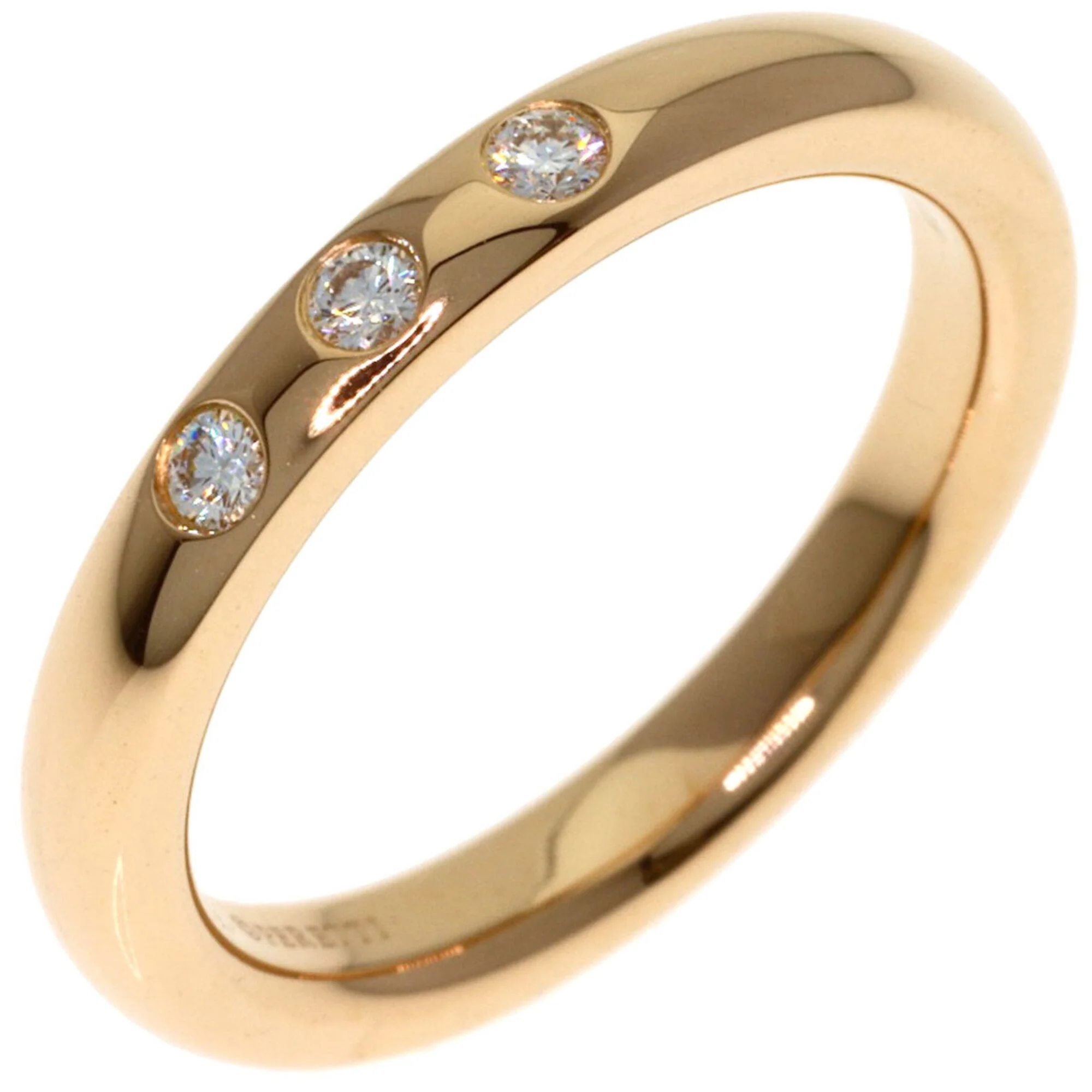 Stacking Band Ring 18K Yellow Gold - Image 2