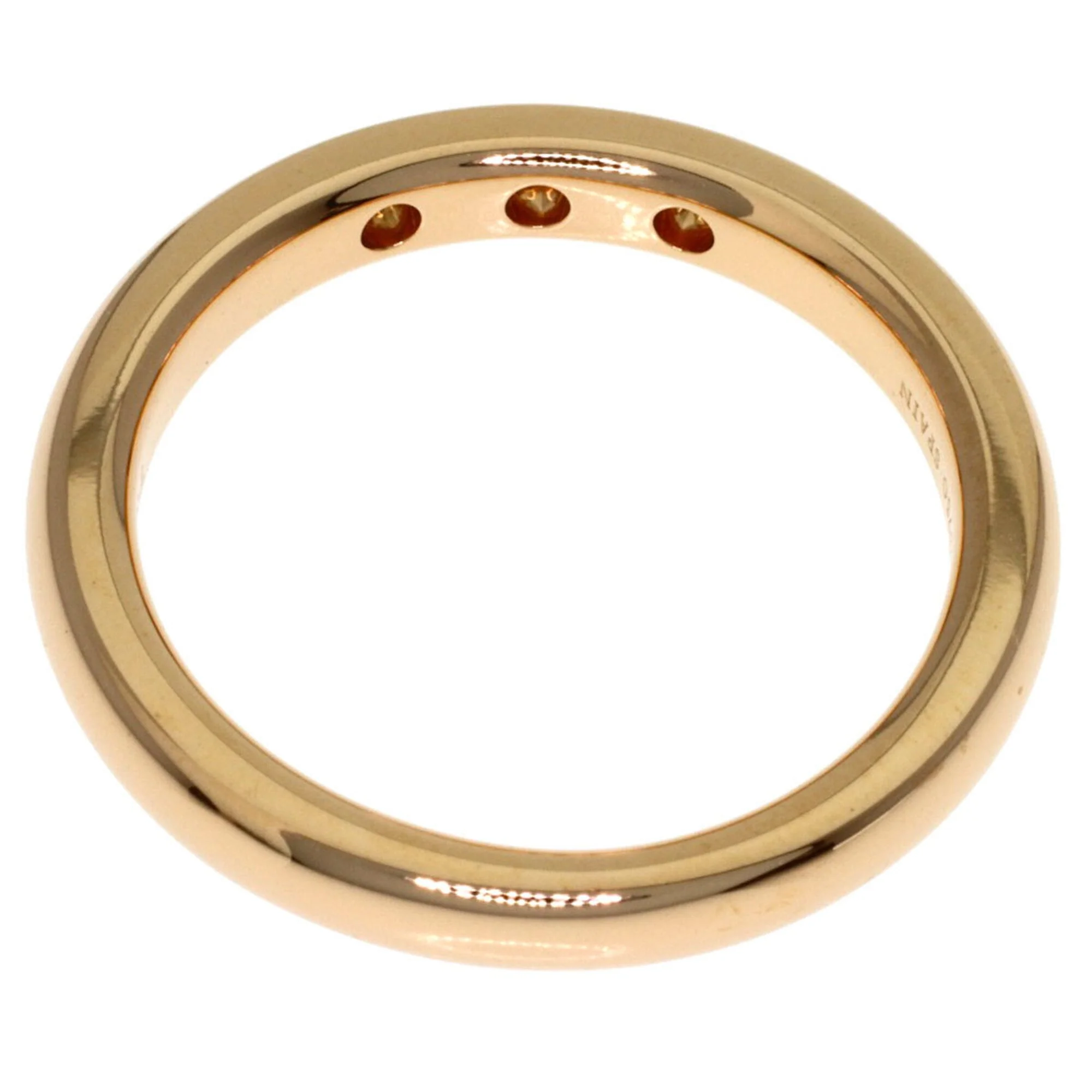 Stacking Band Ring 18K Yellow Gold - Image 4