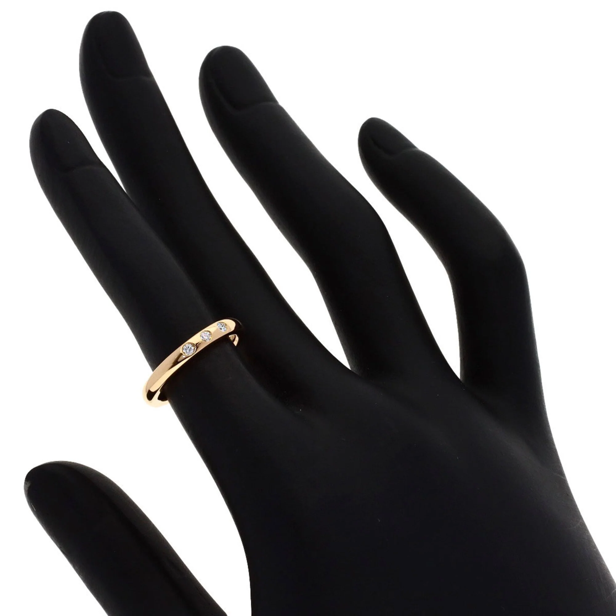 Stacking Band Ring 18K Yellow Gold - Image 7