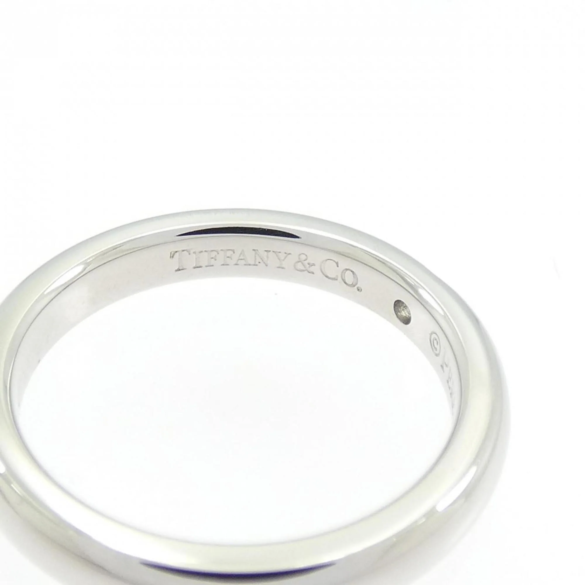 Stacking Ring Platinum with Diamond - Image 4