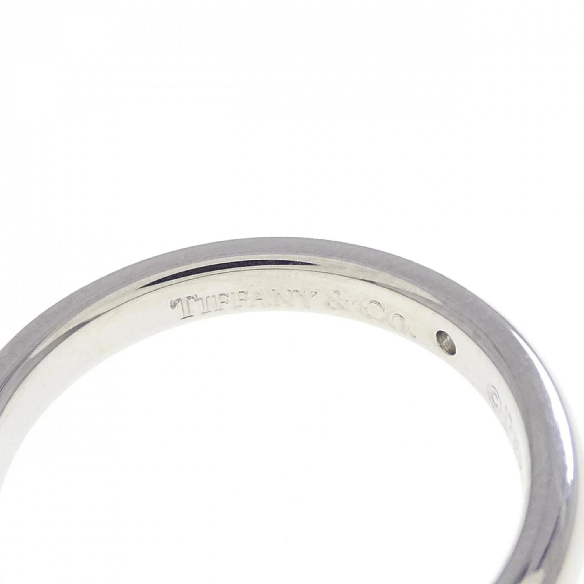 Stacking Ring Platinum with Diamond - Image 4