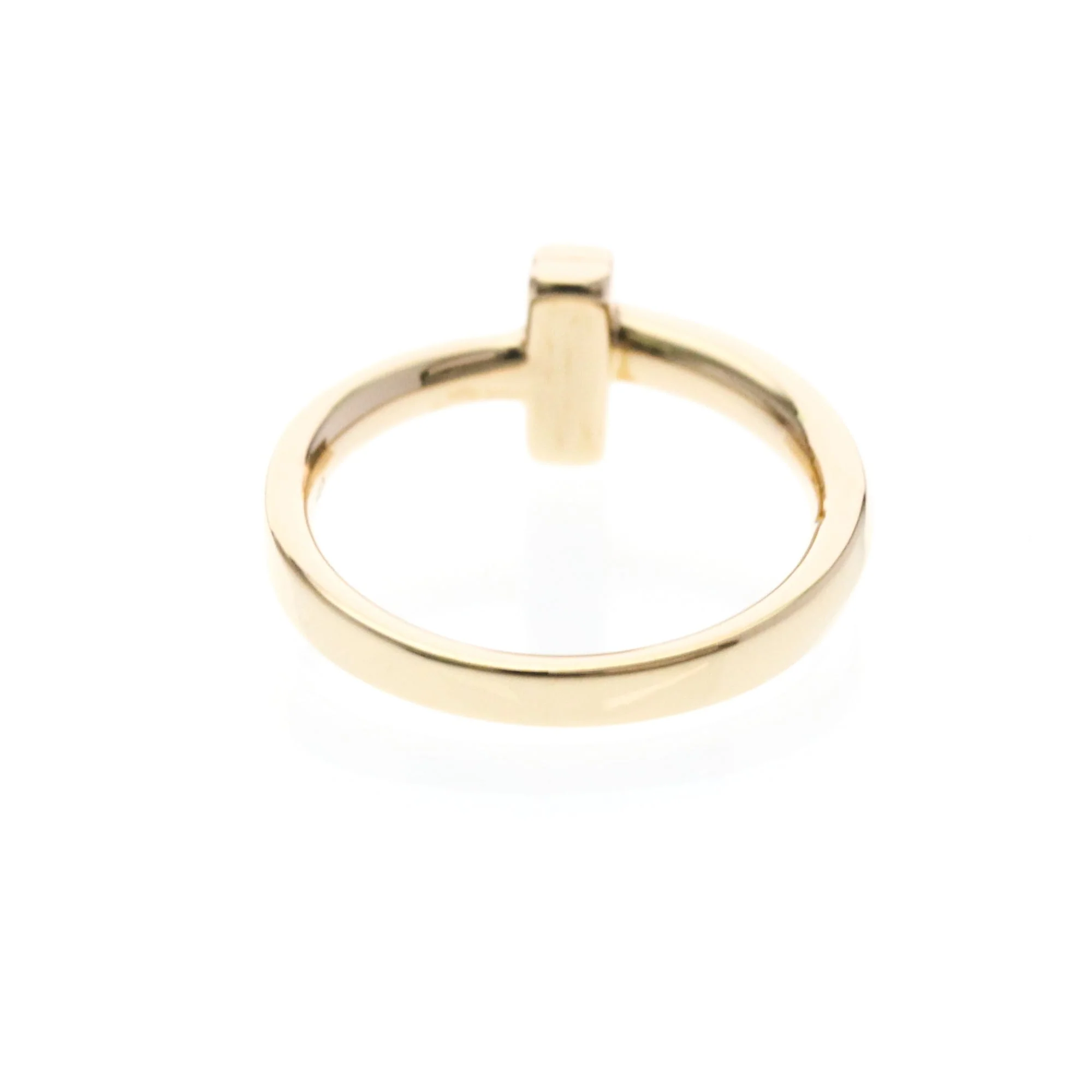T One Ring 18K Rose Gold Narrow - Image 3