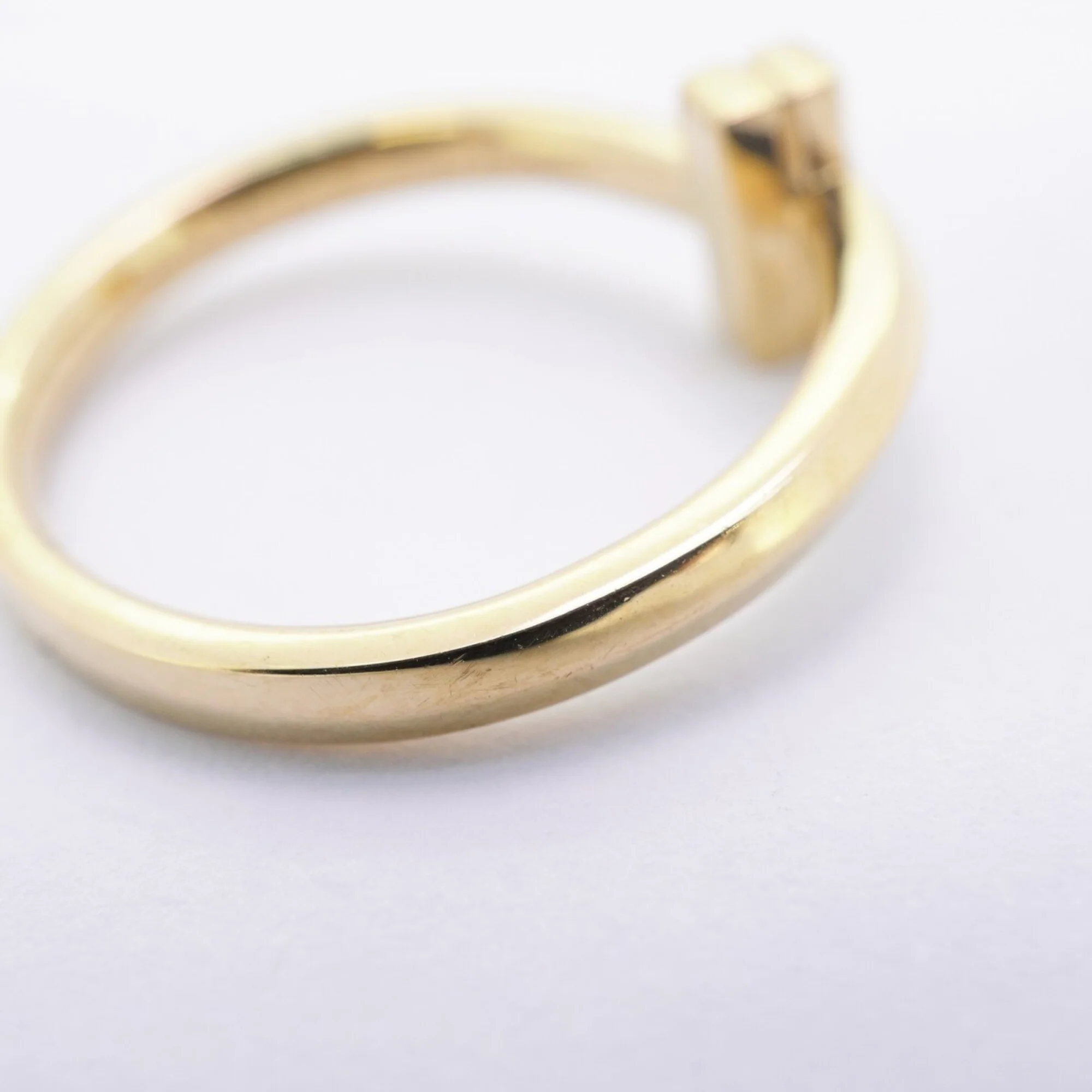T One Ring 18K Yellow Gold with Diamond - Image 8